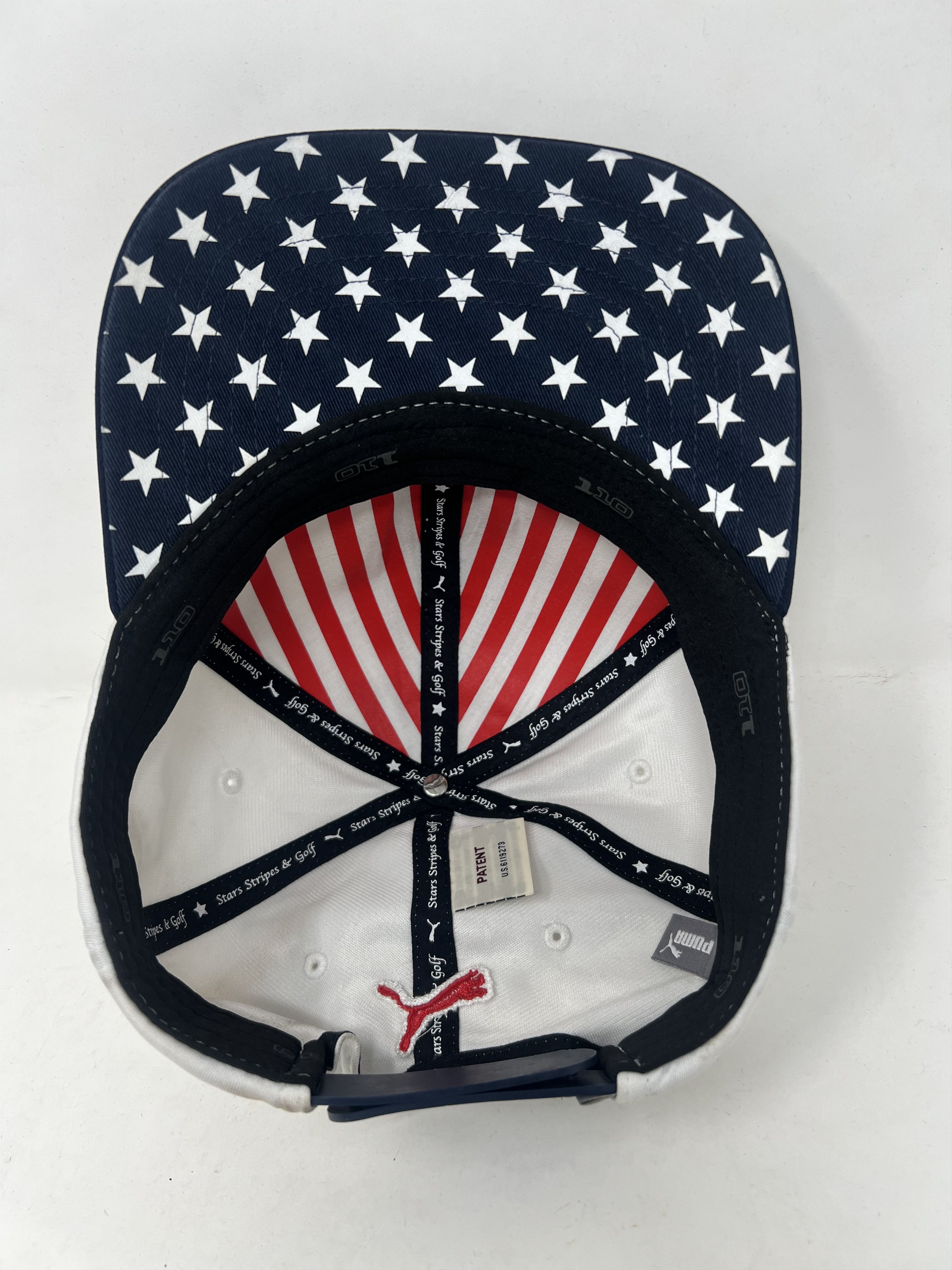 Puma Puma Star Striped & Golf Hat Size ONE SIZE - 9 Thumbnail