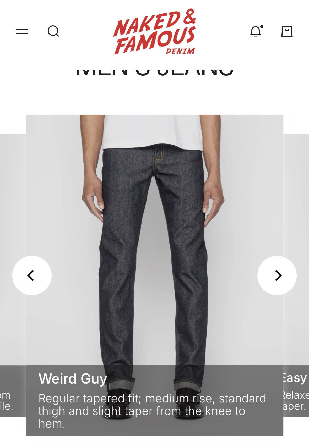 Naked & Famous Naked & Famous Selvedge Denim Size US 34 / EU 50 - 3 Thumbnail