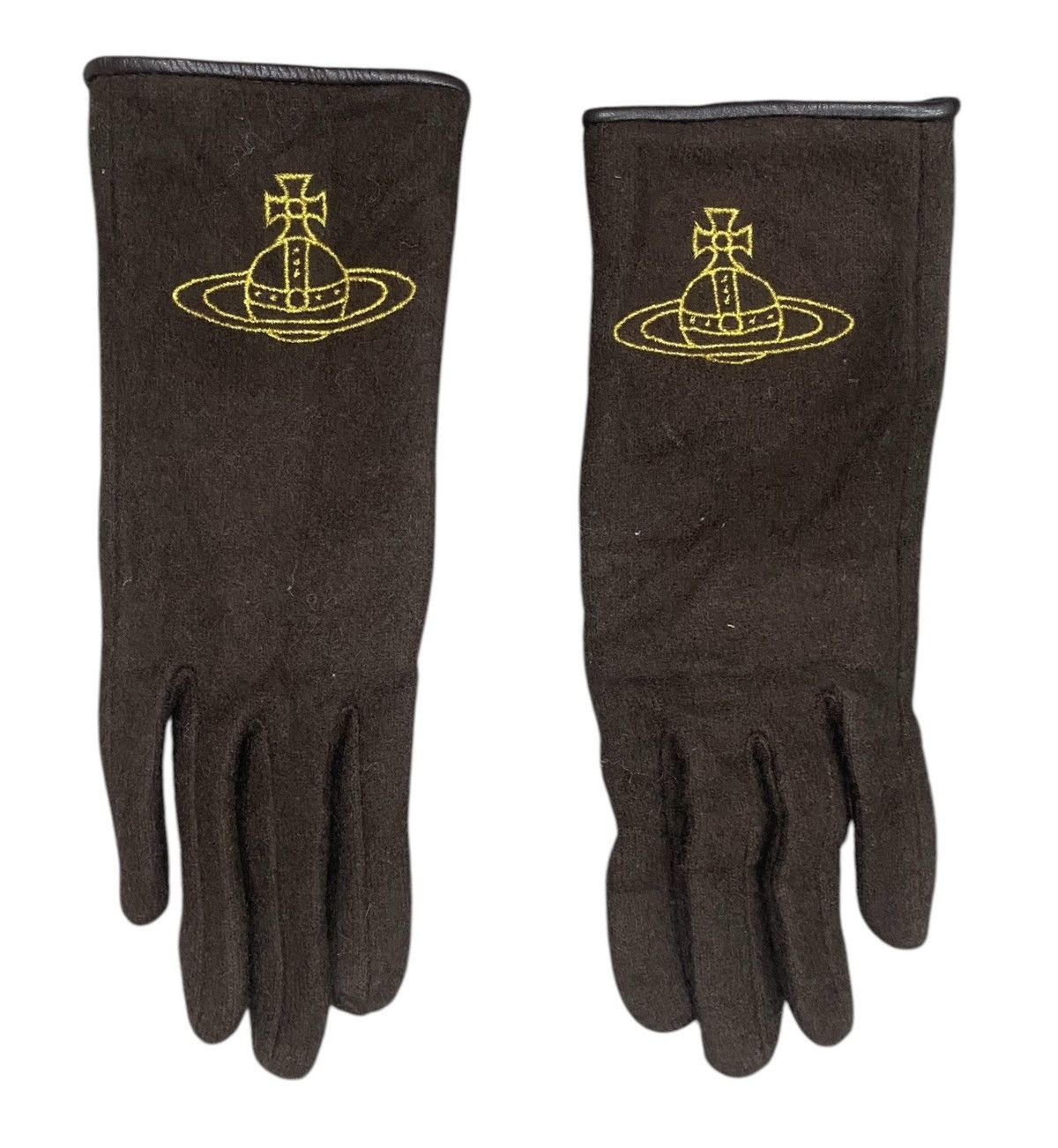 Vivienne Westwood Rare🔥VIVIENNE WESTWOOD Wool Gloves Size ONE SIZE - 1 Thumbnail