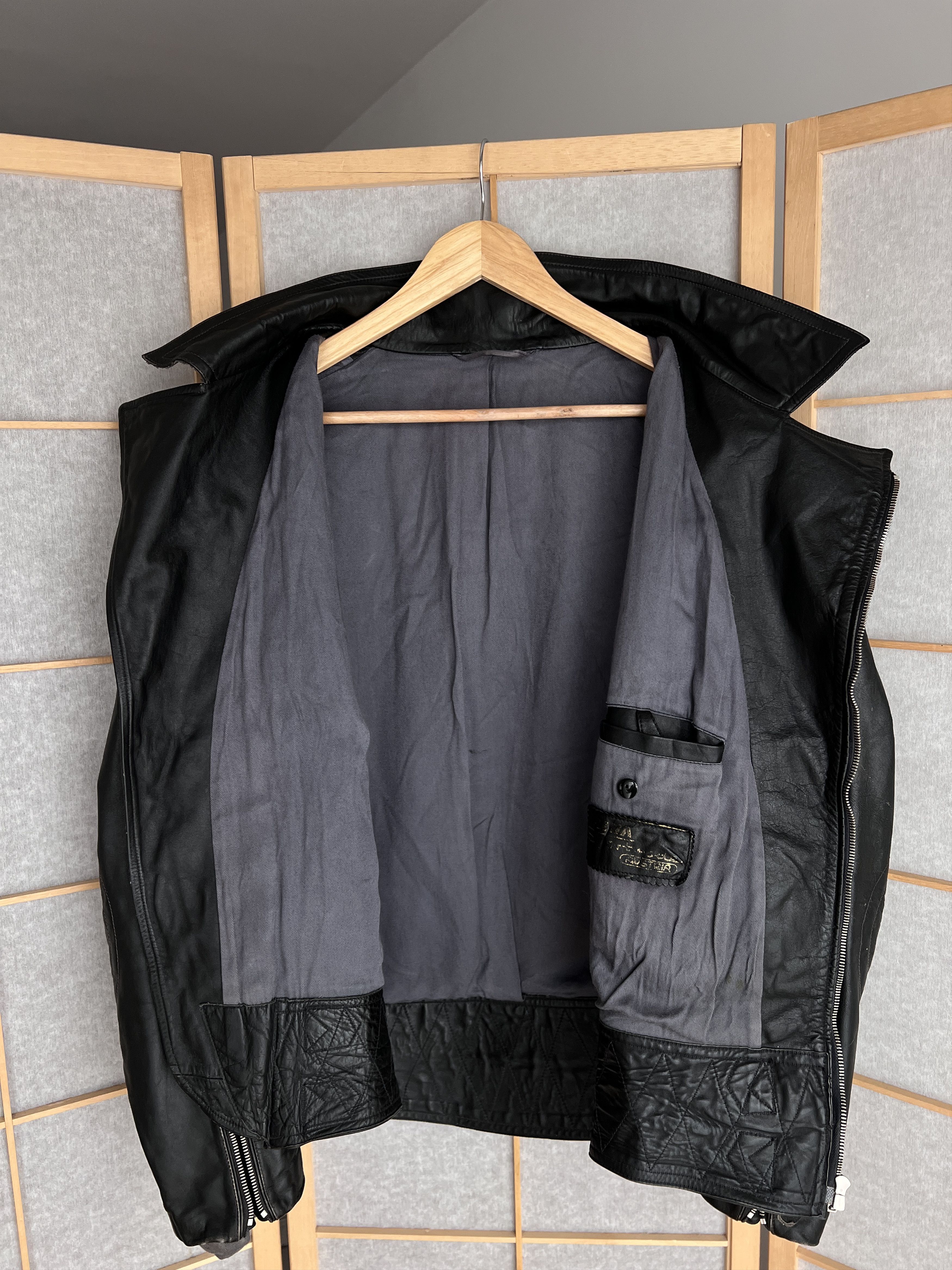 If Six Was Nine 14th Addiction balenciaga style leather jacket biker bomber Size US L / EU 52-54 / 3 - 13 Thumbnail