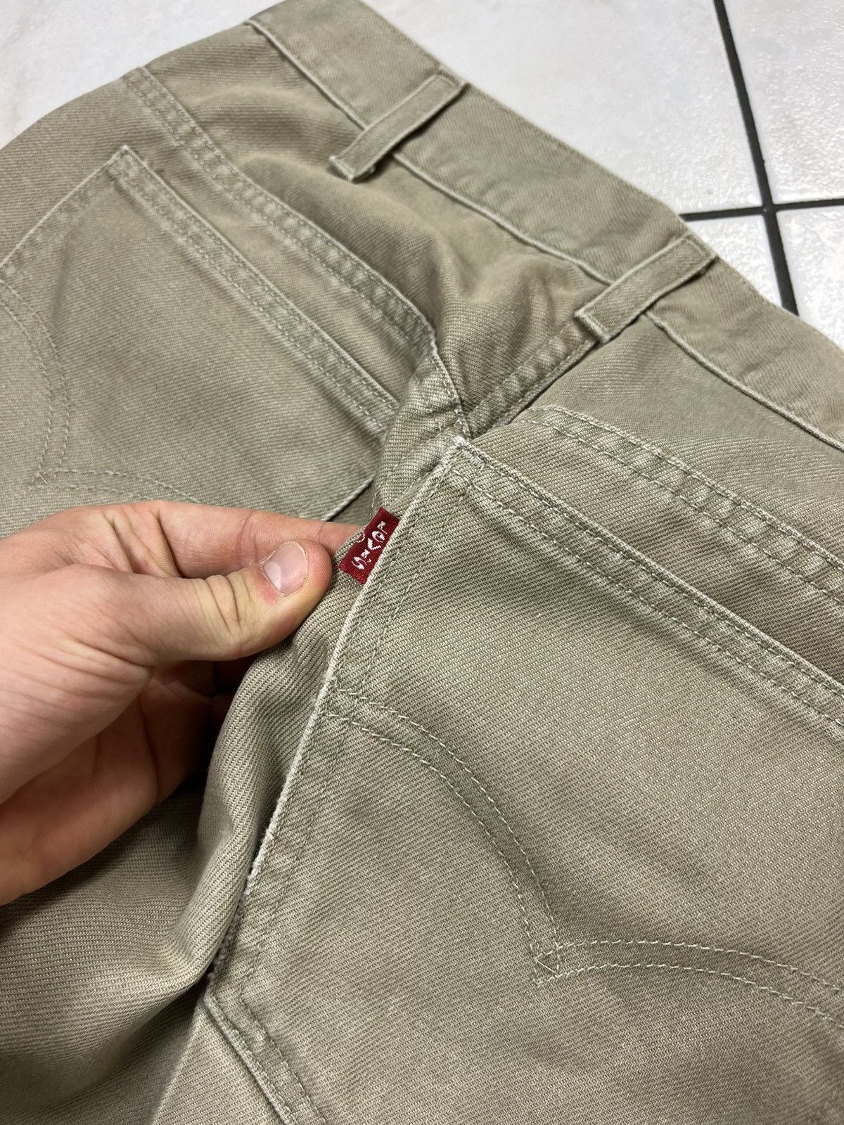 Levi's × Levi's Vintage Clothing × Vintage Vintage 90s Levi’s sta-prest center creased pants casual Size US 32 / EU 48 - 20 Thumbnail