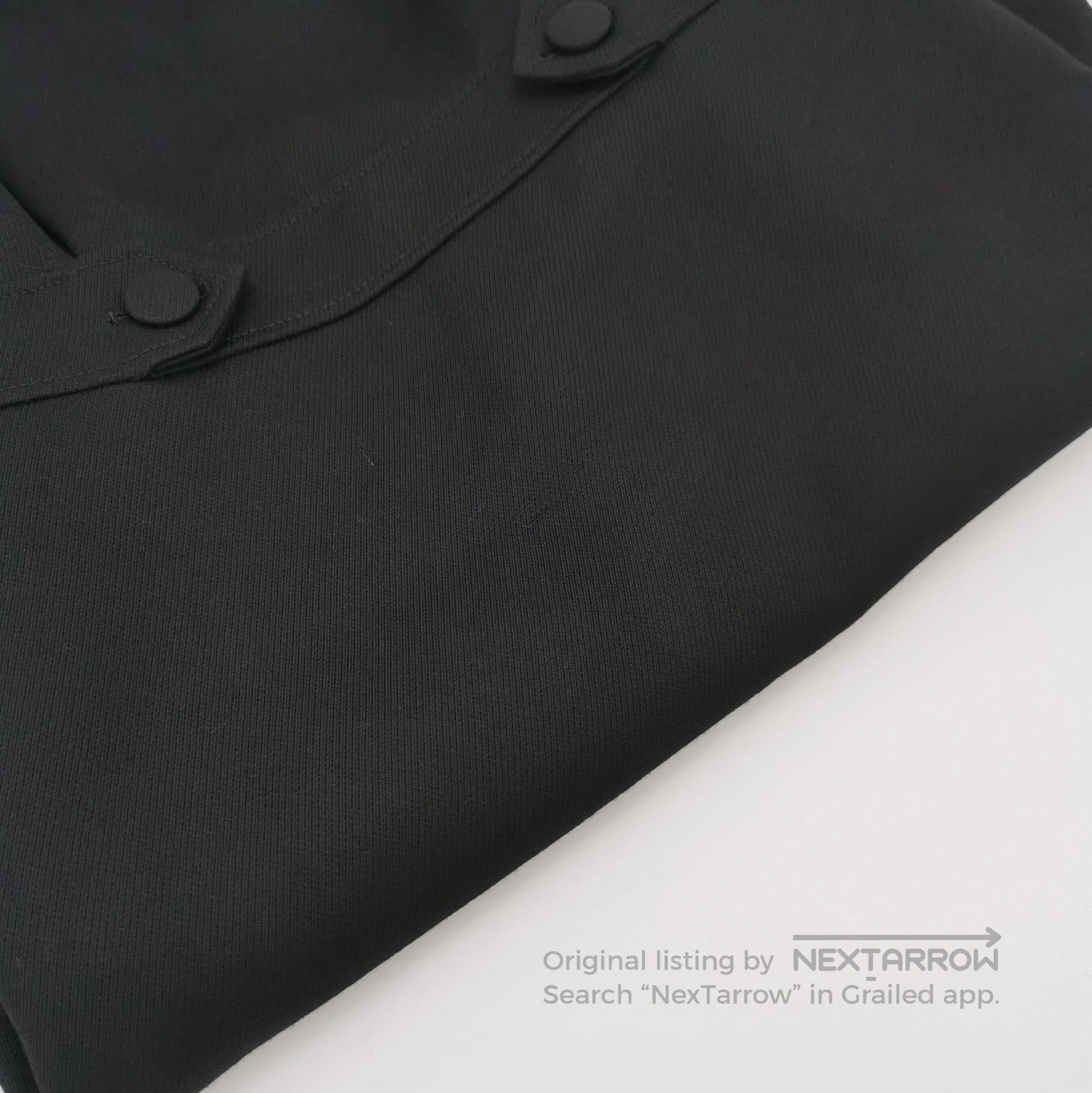 Prada Prada Black Wool Crewneck Dress . Size US 44 / EU 60 - 3 Thumbnail