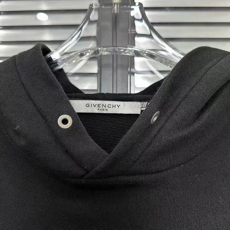 Givenchy Givenchy Destroyed Letter Logo Loose Hoodie Size US M / EU 48-50 / 2 - 3 Thumbnail