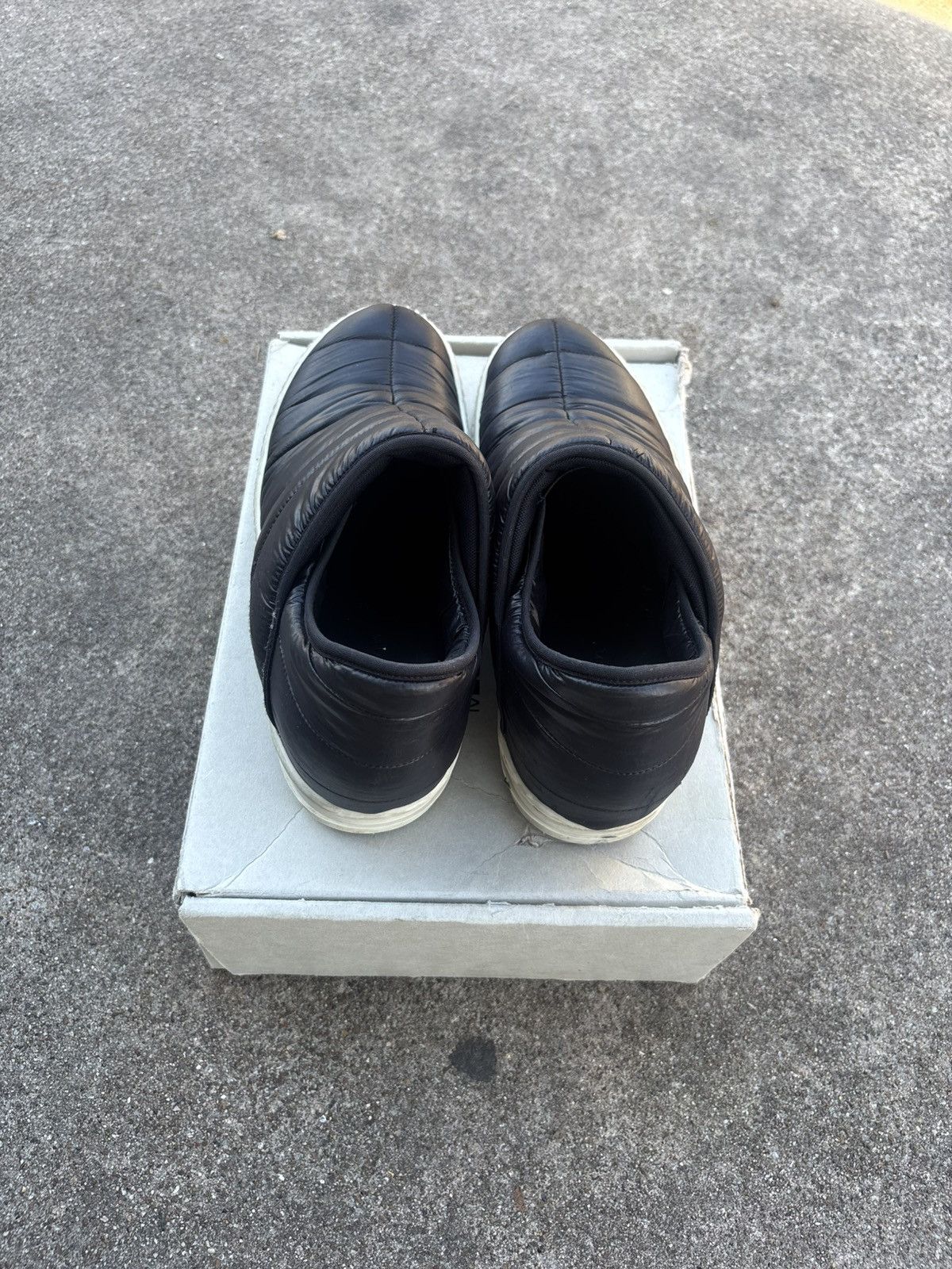 Rick Owens Drkshdw Rick Owens DRKSHDW puffer slip-on Size US 12 / EU 45 - 3 Thumbnail