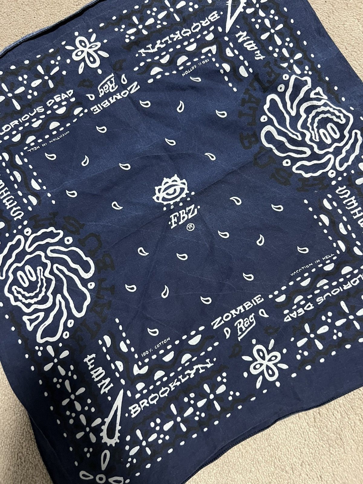 Flatbush Zombies Flatbush zombies Bandanna Size ONE SIZE - 1 Thumbnail