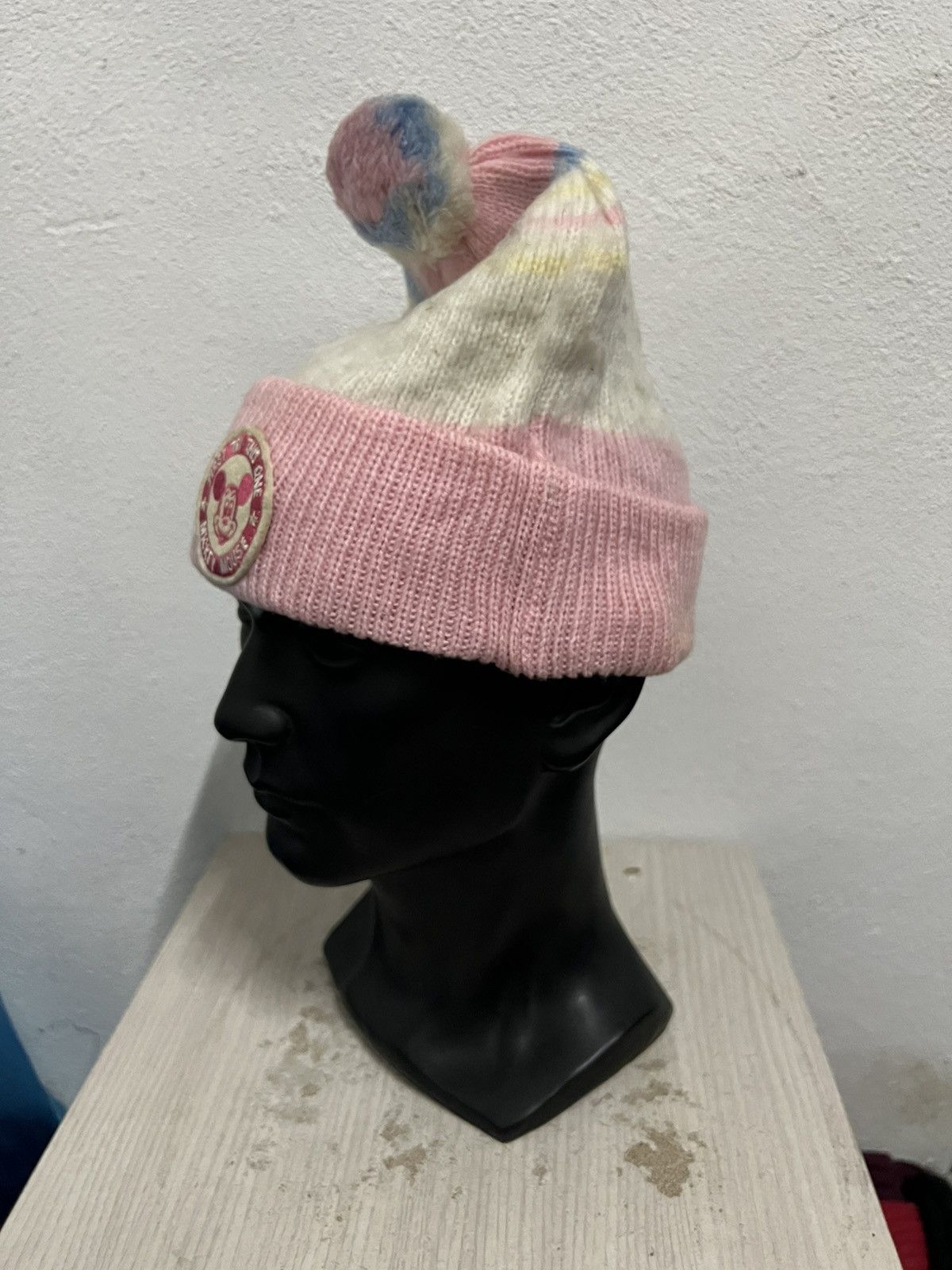 Mickey Mouse Vintage Mickey Mouse Disney Cartoon Beanie Hat Size ONE SIZE - 3 Thumbnail