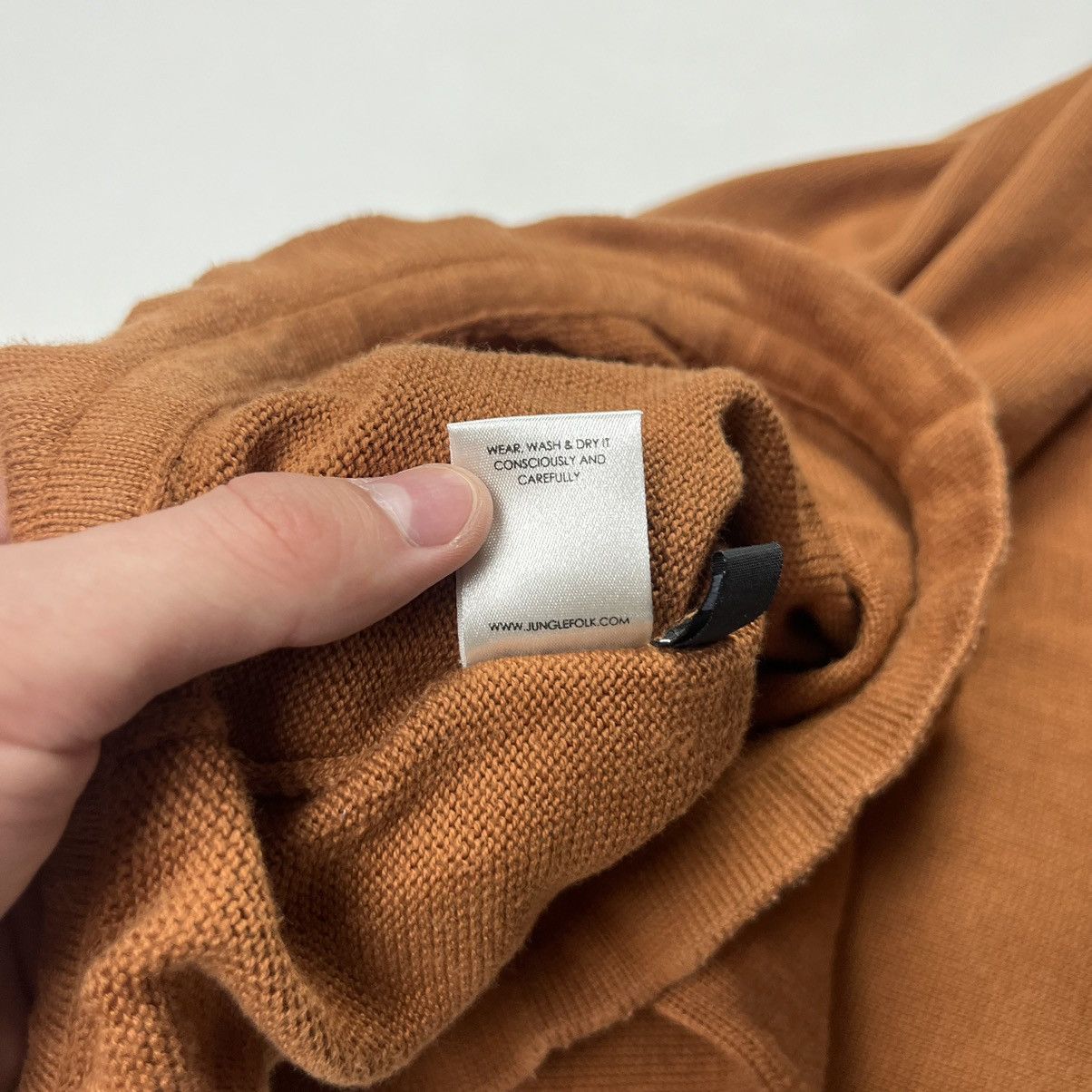 Folk Jungle Folk Streetwear Relaxed Jogger Pants Orange Size US 31 - 9 Thumbnail