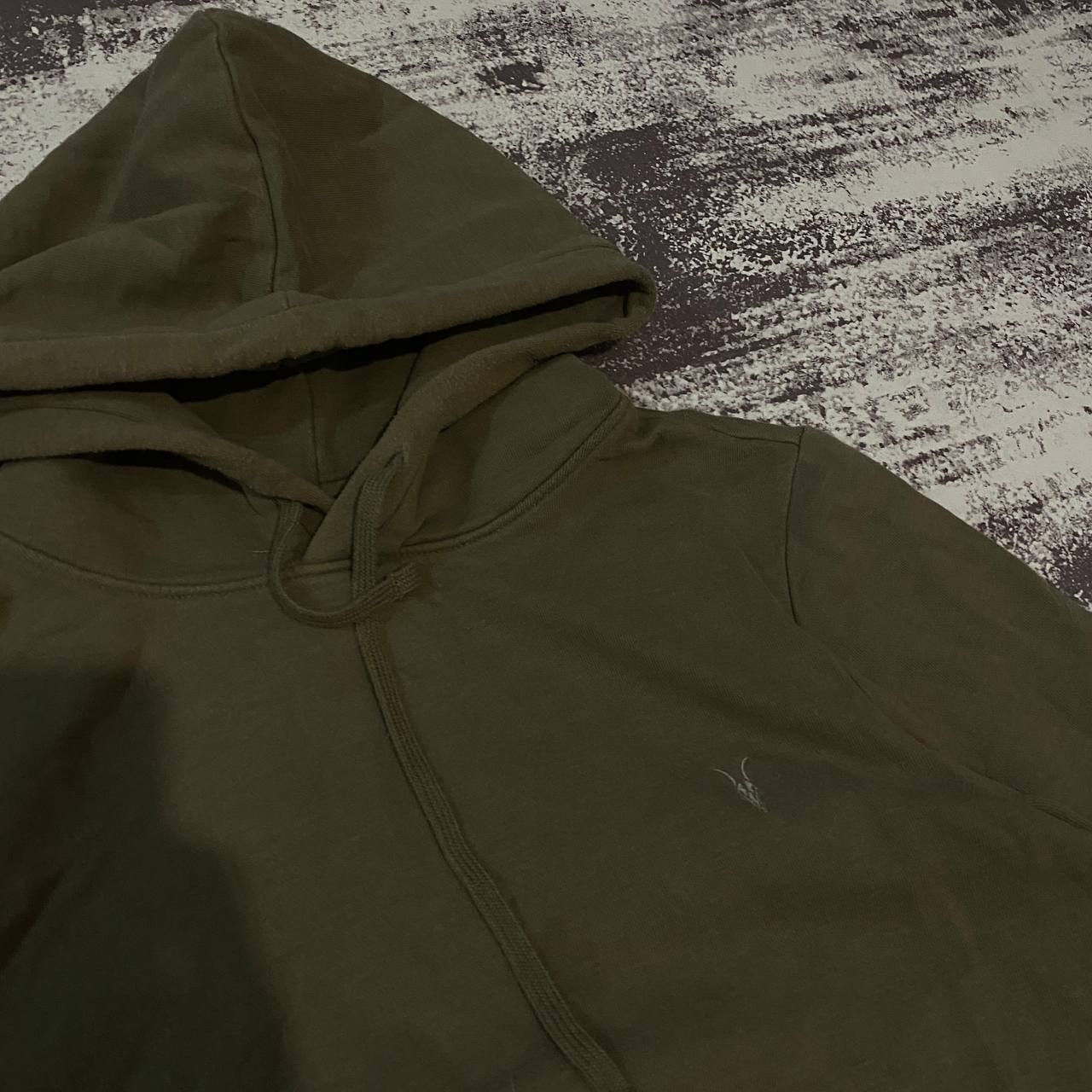 Allsaints Vintage Allsaints Boxy Rare Hoodie XL Brown Size US S / EU 44-46 / 1 - 2 Thumbnail