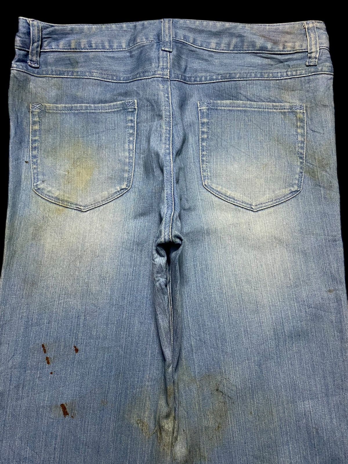 Vintage Distressed Japanese Brand with paint splatters indie grunge Size US 32 / EU 48 - 4 Thumbnail