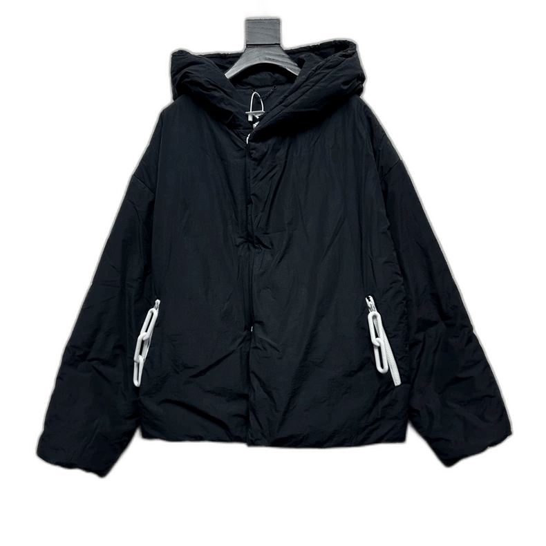 Louis Vuitton Louis Vuitton Black Nylon Cotton Jacket-2506 Size L / US 10 / IT 46 - 1 Thumbnail