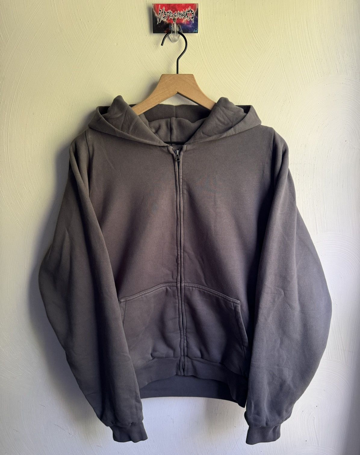 Balenciaga × Gap × Kanye West Yeezy Gap Balenciaga Zip Up Hoodie Dark Grey UNRELEASED Size US M / EU 48-50 / 2 - 1 Thumbnail