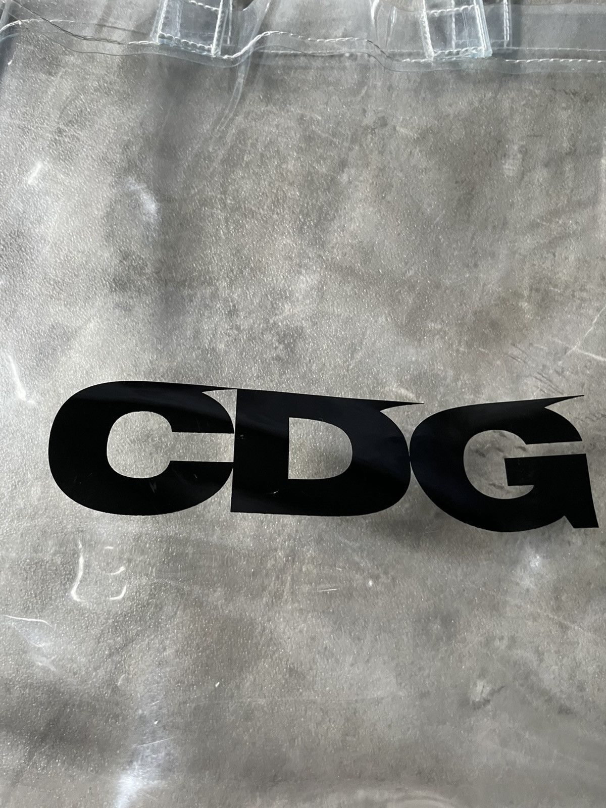 Comme des Garcons Comme des Garcons PVC transparent tote bag rare Size ONE SIZE - 2 Thumbnail