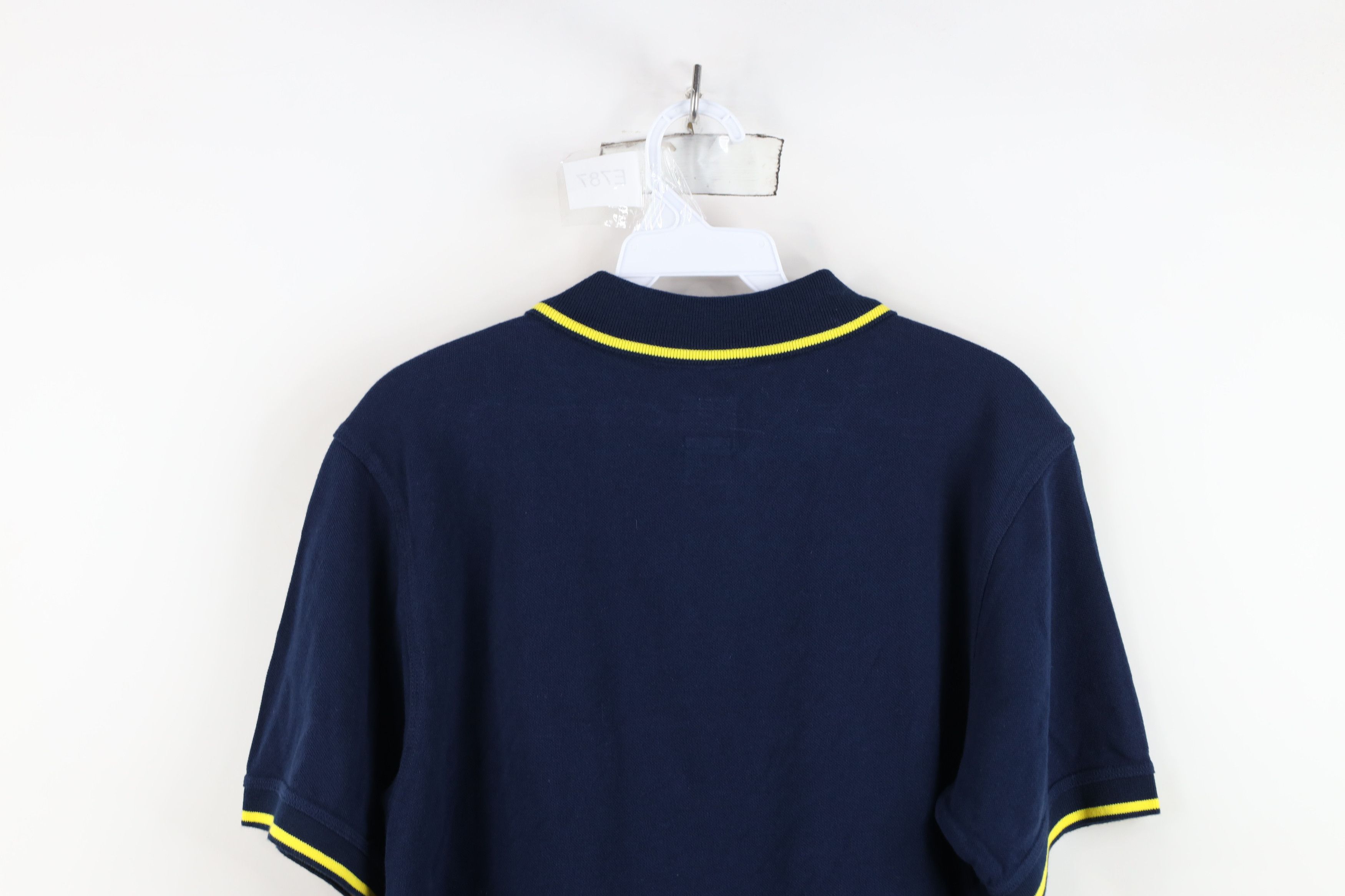 Adidas Deadstock Retro Y2K Adidas University of Michigan Polo Shirt Size US S / EU 44-46 / 1 - 14 Thumbnail