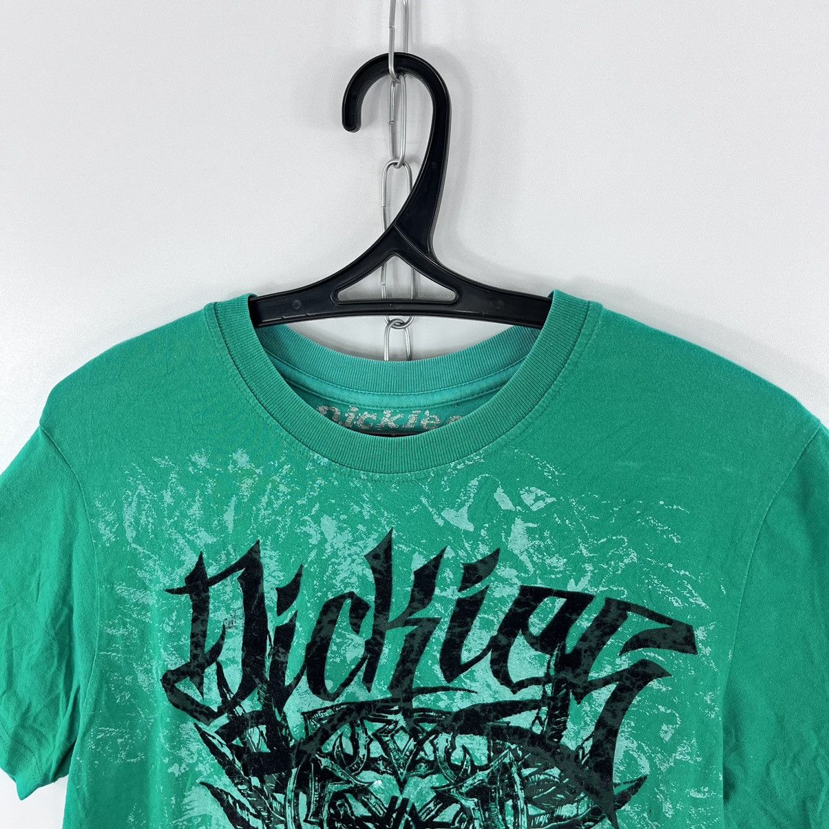 Dickies Dickies T-Shirt Velour Big Logo Print Green Size L Size US L / EU 52-54 / 3 - 5 Thumbnail