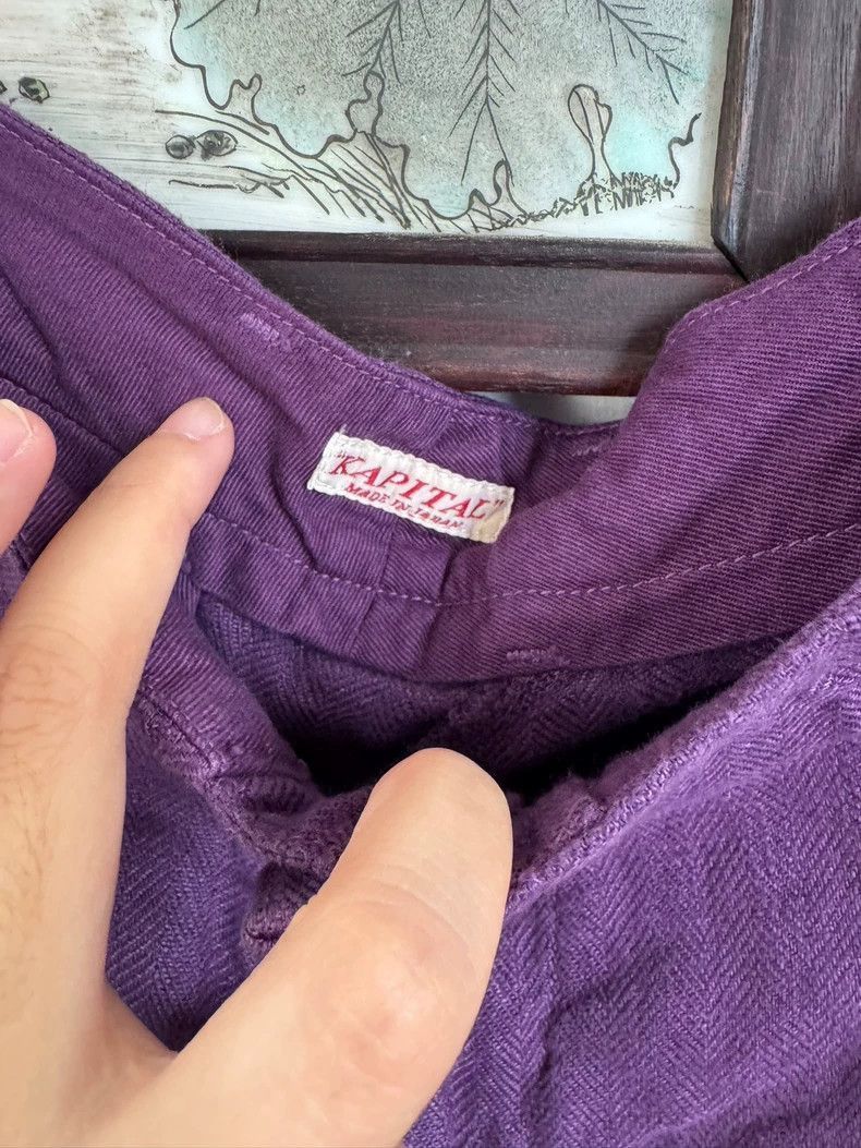 Kapital Kapital New Purple Kapital Linen Pants for Sale-2507 Size US 26 / EU 42 - 2 Thumbnail