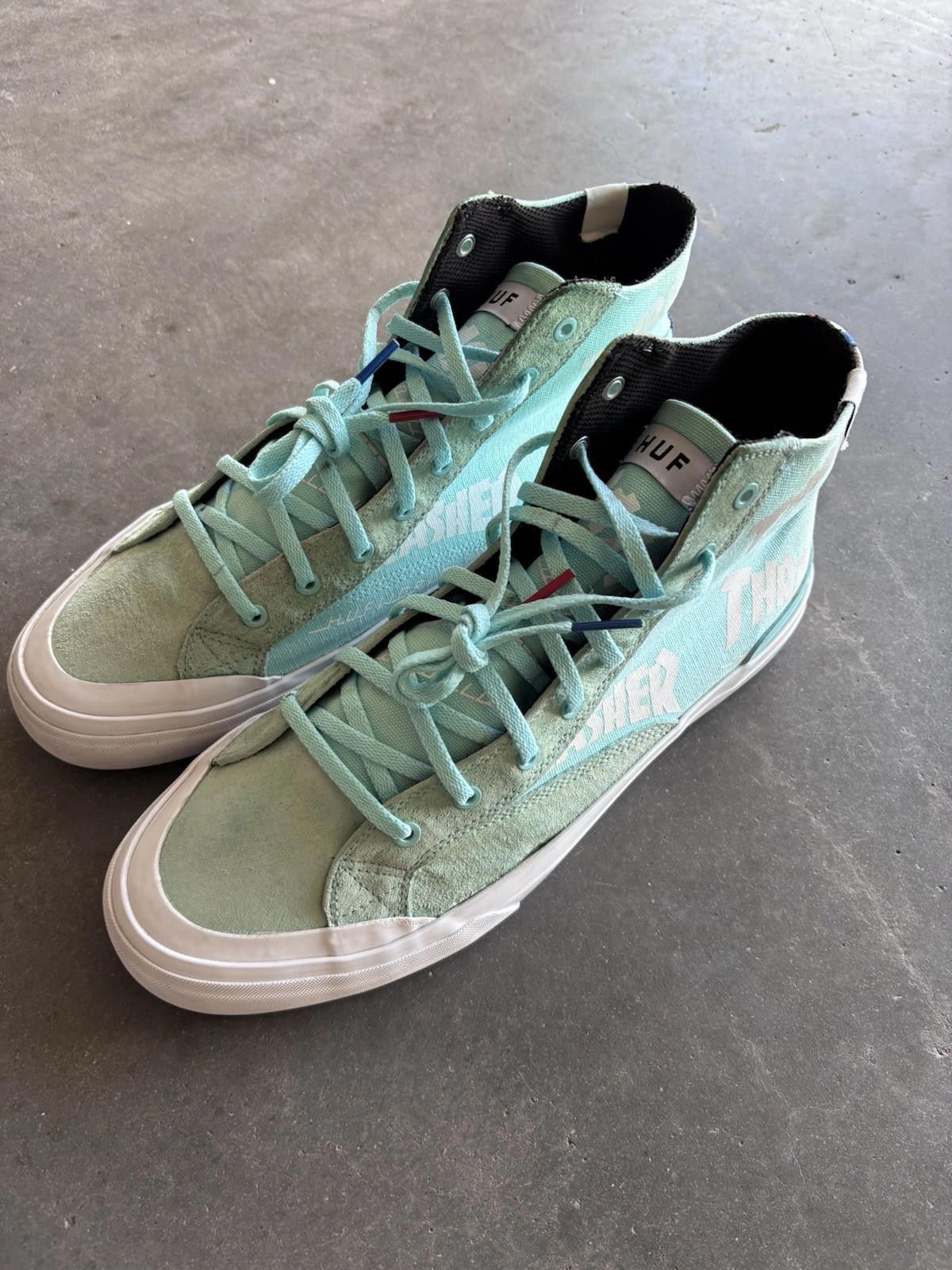 Huf Size 11 - 2016 Huf X Thrasher Classic Hi Mint Size US 11 / EU 44 - 6 Thumbnail