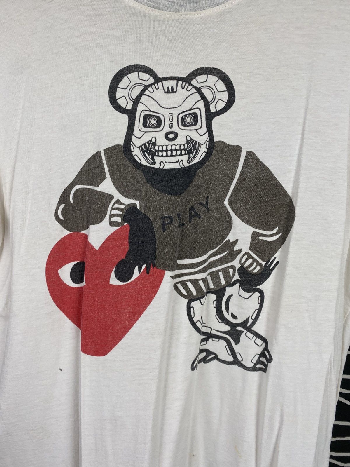 Comme des Garcons PLAY Comme Des Garcons Play Tshirt Size US L / EU 52-54 / 3 - 3 Thumbnail