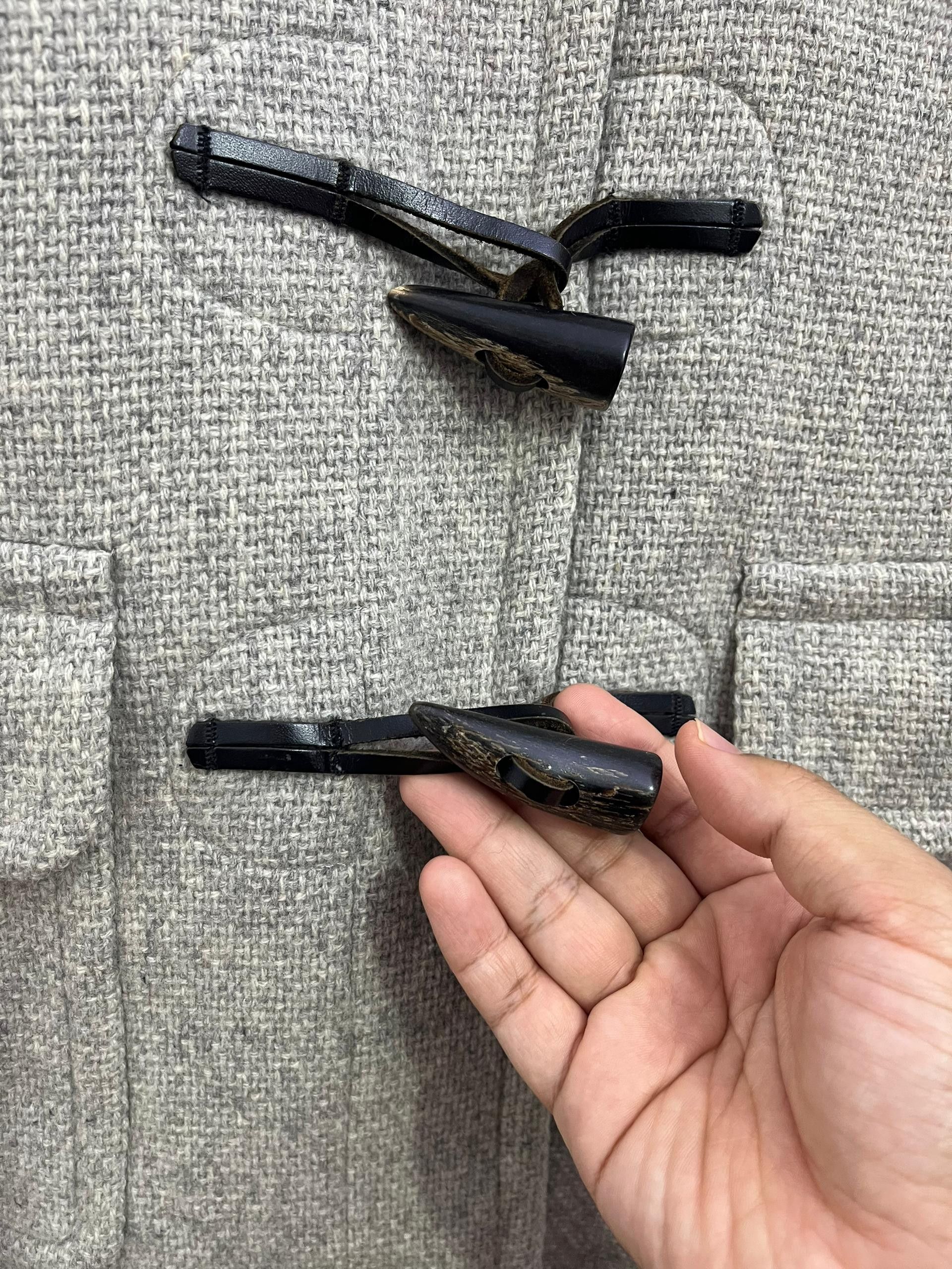 Yohji Yamamoto INED Yohji Yamamoto Japan Wool Hooded Duffle Coat Size S / US 4 / IT 40 - 7 Thumbnail