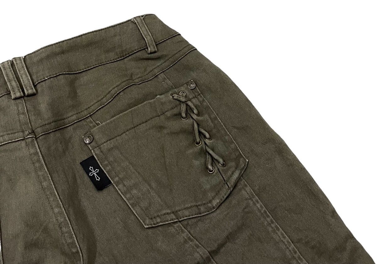 Le Grande Bleu (L.G.B.) Vintage Ozz Croce Kinky Seditionaries Stretchable Pants Size 29" - 15 Thumbnail