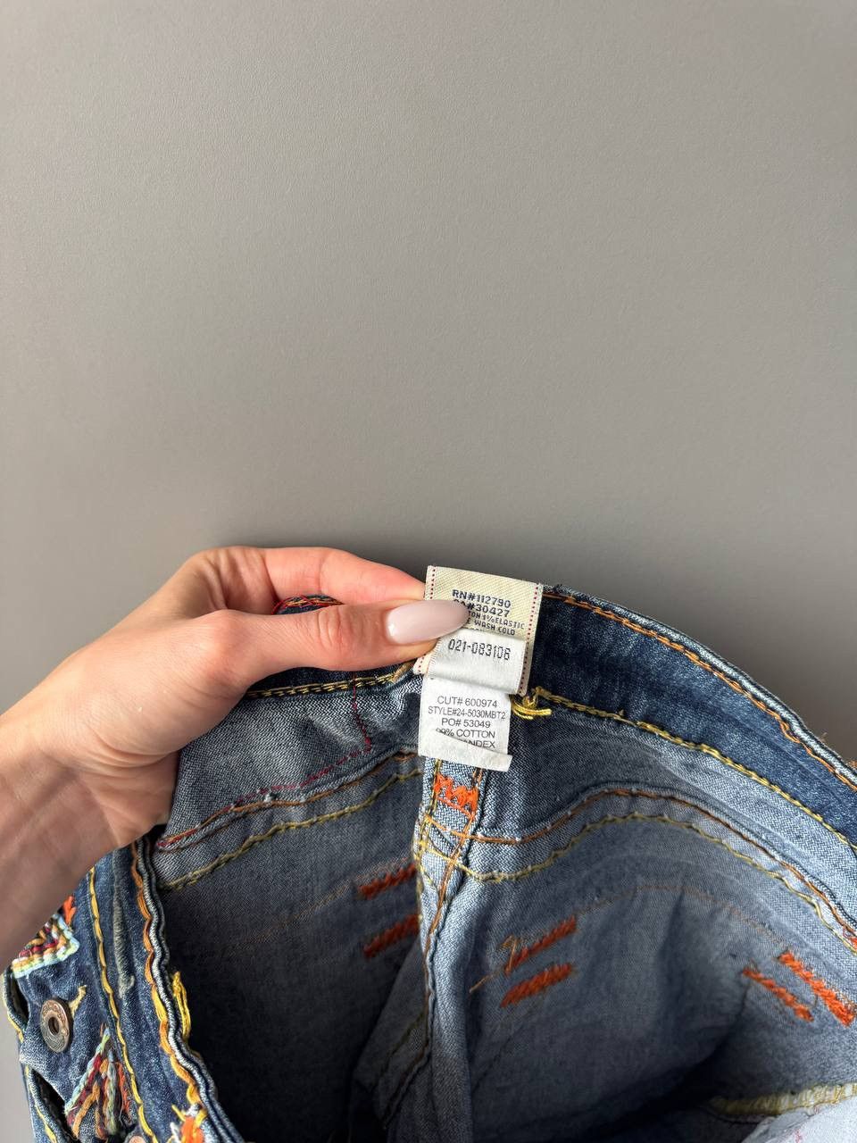 True Religion True Religion World Tour Billy Super T Womens 31 Denim Je Size 31" - 7 Thumbnail