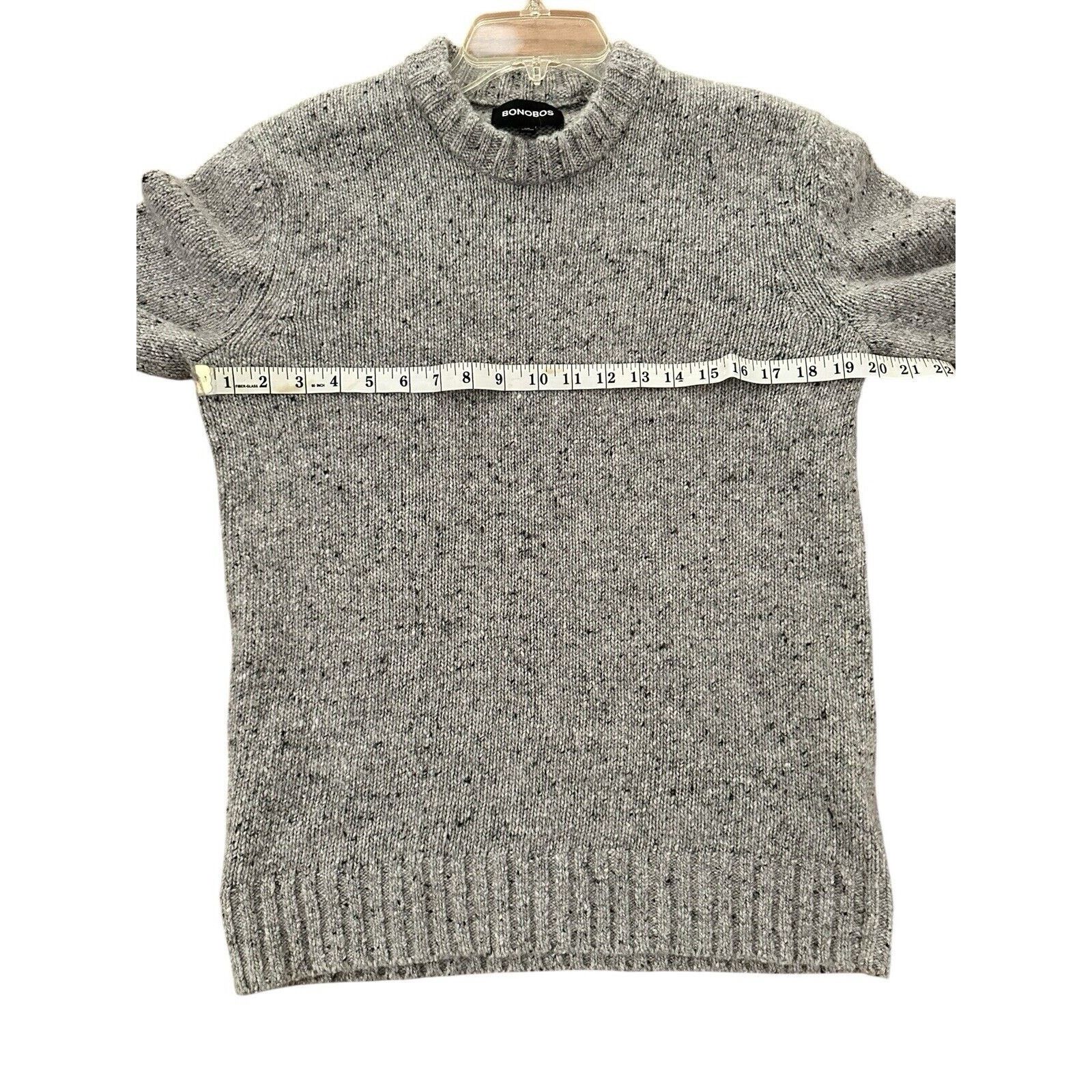 Bonobos Bonobos Men's Pullover Sweater Wool Blend Long Sleeve Small Size US S / EU 44-46 / 1 - 4 Thumbnail