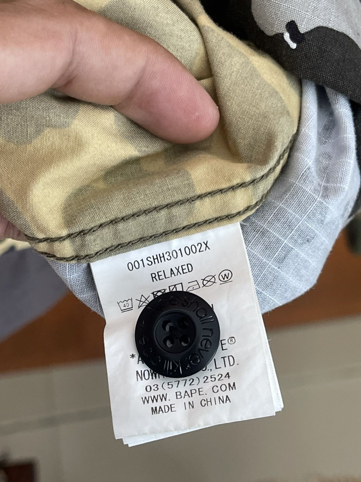 Bape Bape Ovs Crazy Camo Size US XL / EU 56 / 4 - 4 Thumbnail