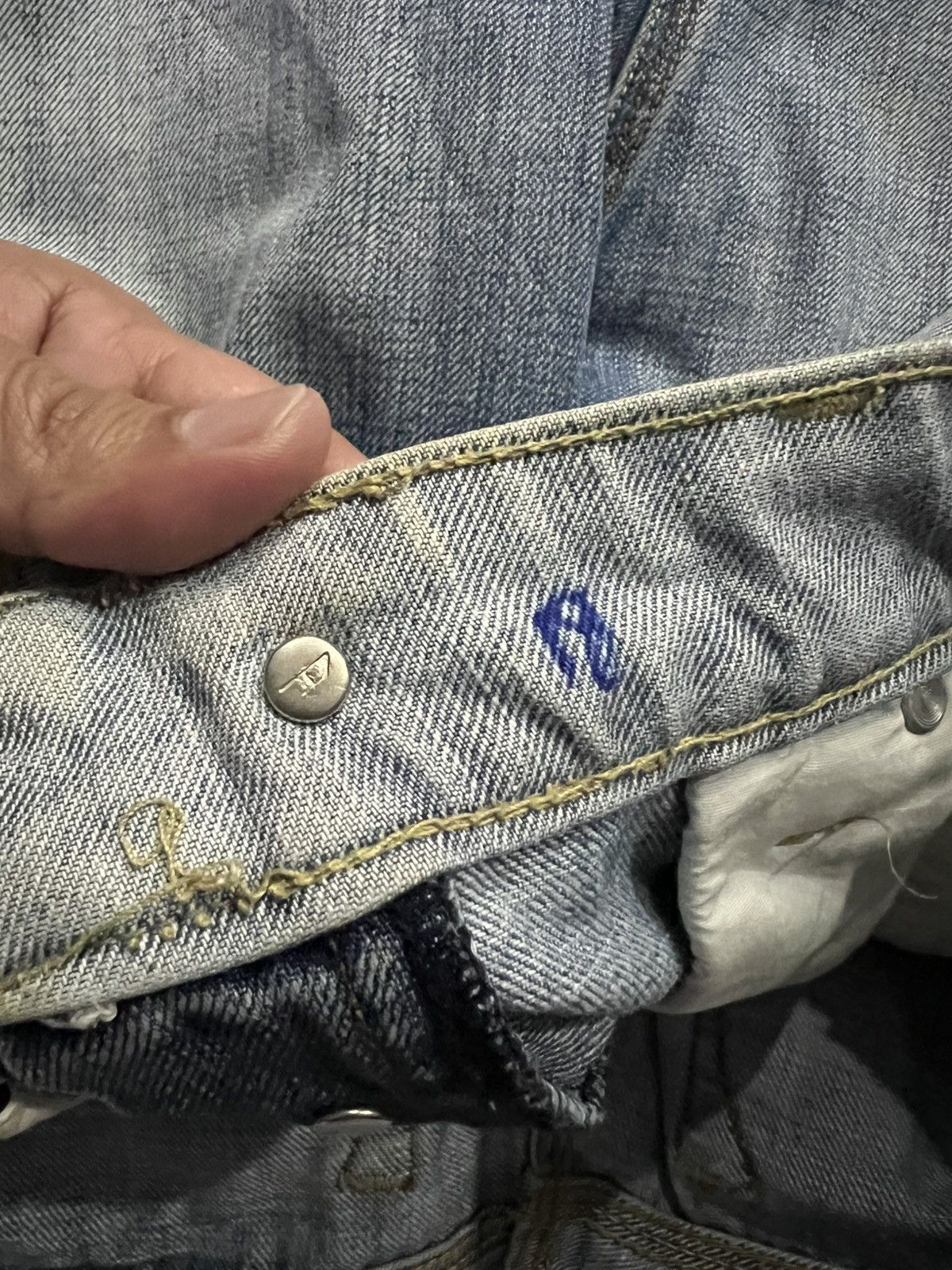Diesel 💥FLARE💥DIESEL INDUSTRY WASHED FADED JEANS Size US 31 - 12 Thumbnail
