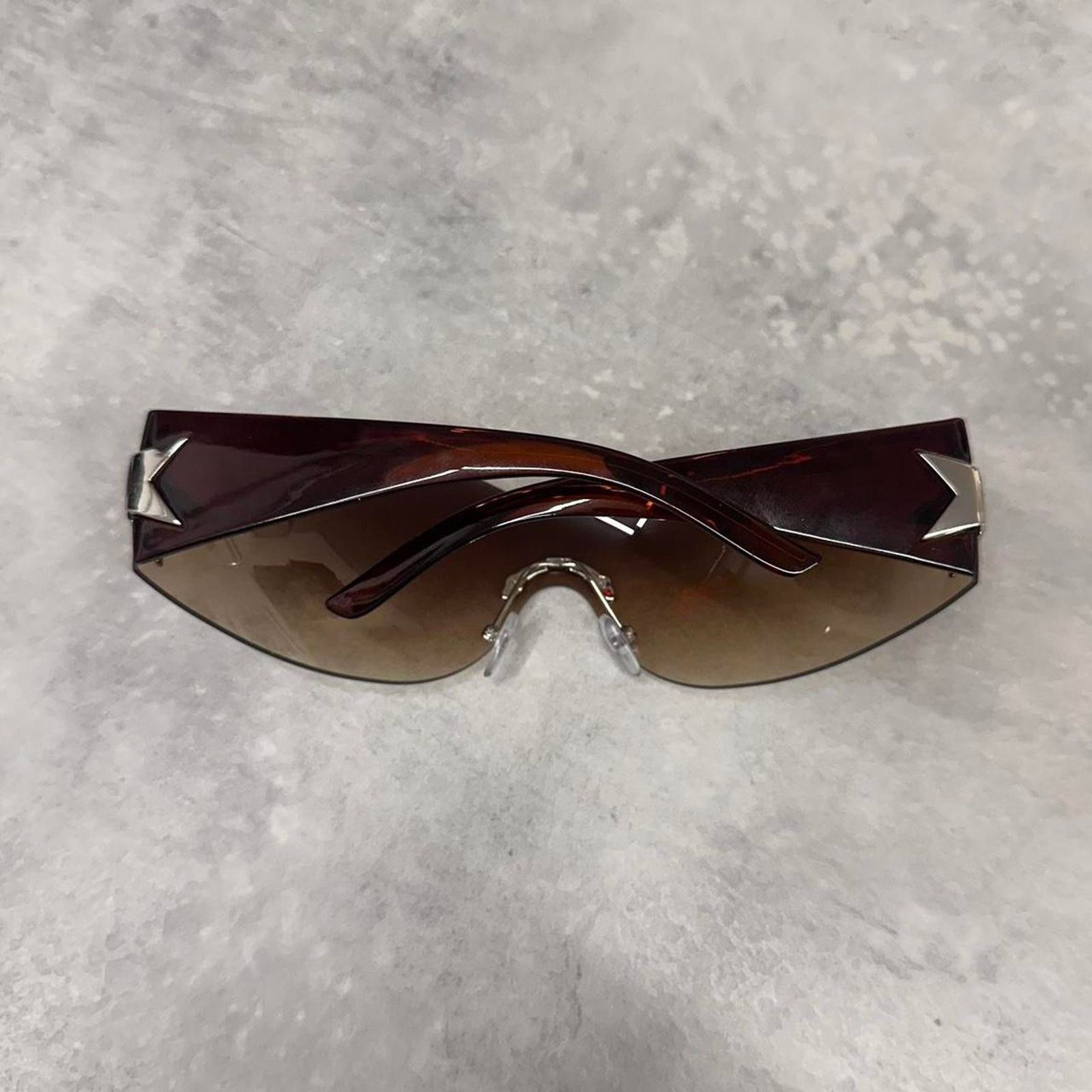 Other BROWN STAR FRAME SUNGLASSES WMNS2 Size ONE SIZE - 3 Thumbnail