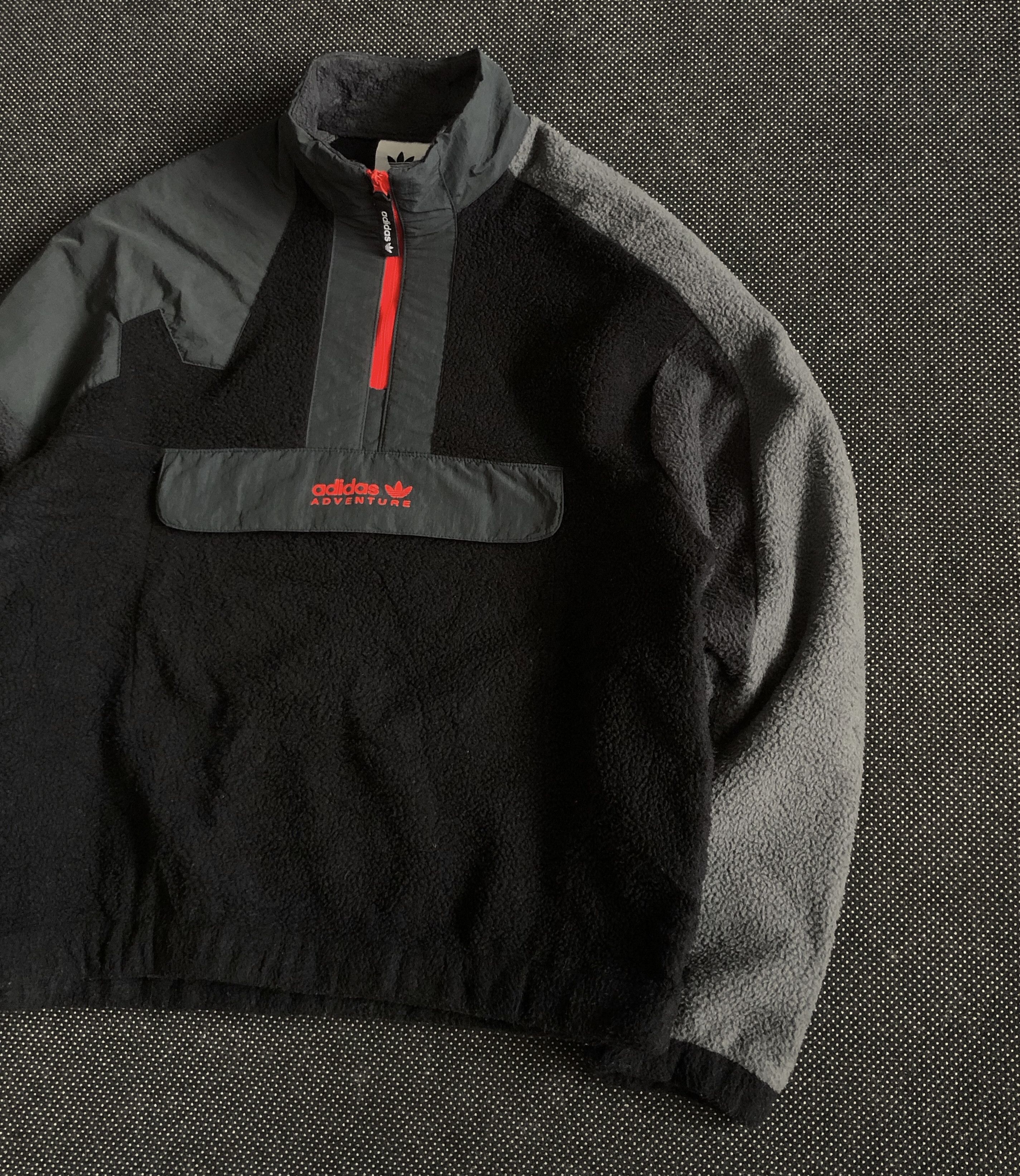 Adidas RARE🔥AW21 POLAR ADVENTURE SHERPA SQUAMISH 93 PULLOVER Size US M / EU 48-50 / 2 - 6 Thumbnail