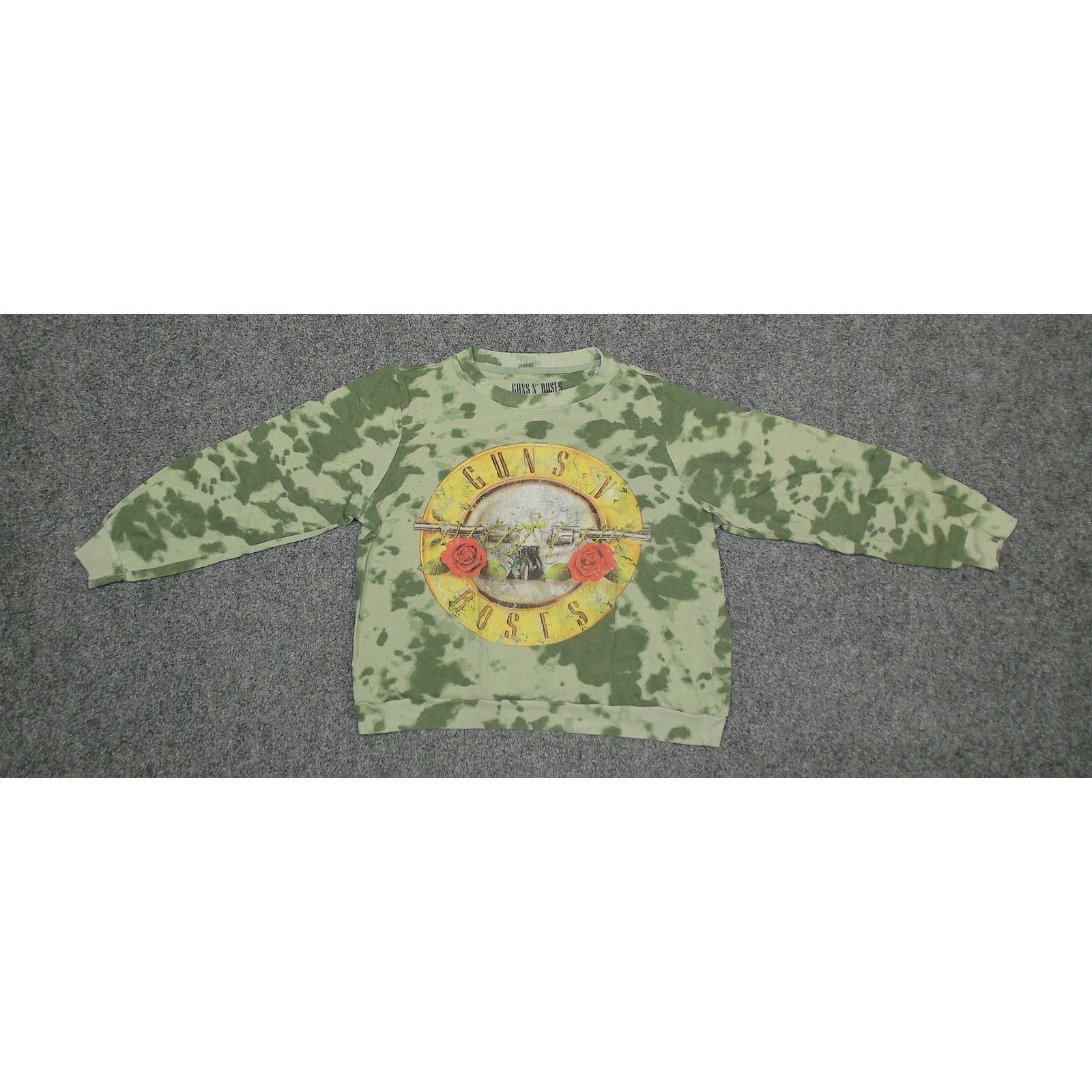 Bravado Bravado Guns N' Roses Boxy Cropped Tie-Dye Sweatshirt Size L / US 10 / IT 46 - 5 Thumbnail