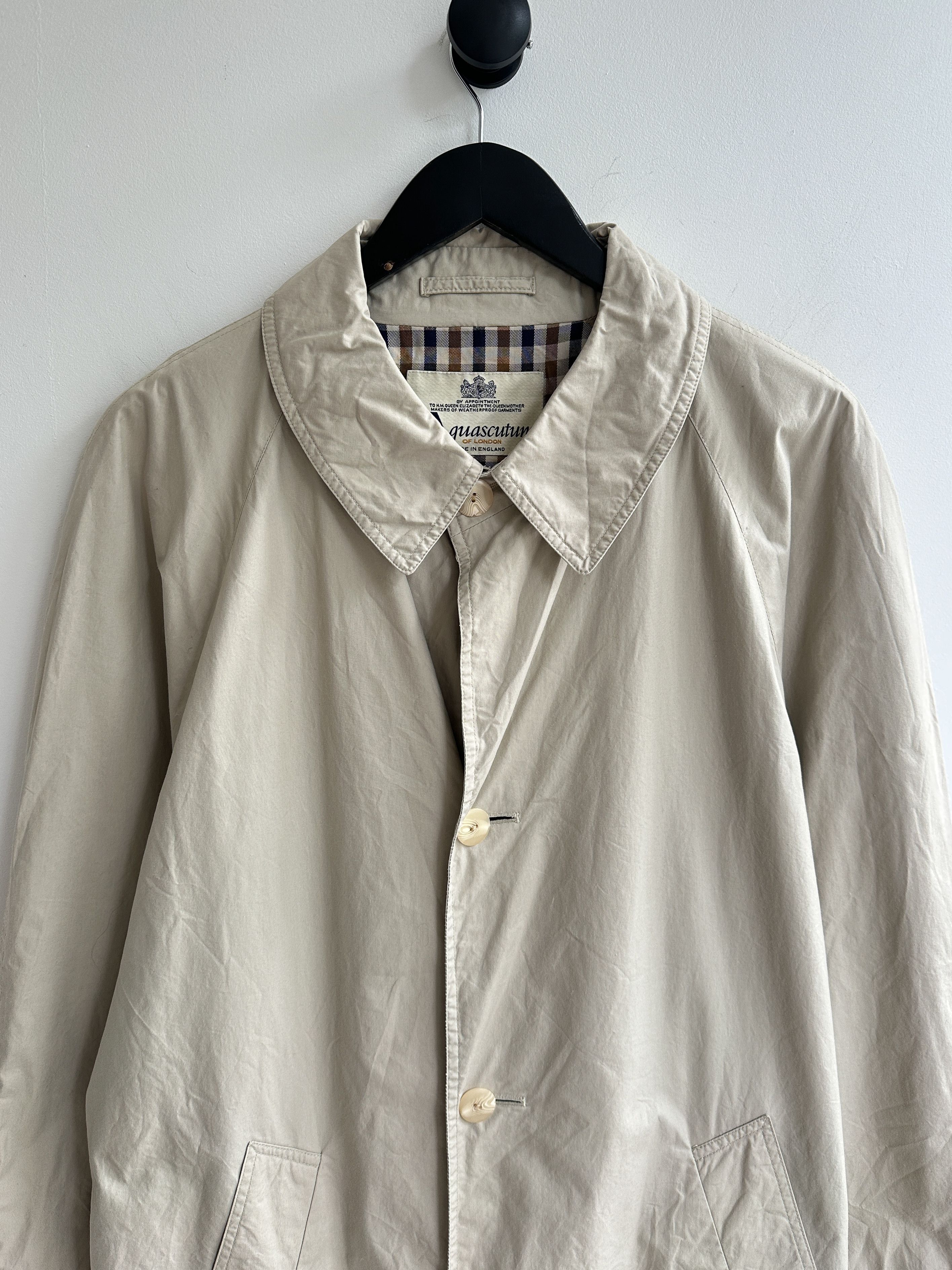 Aquascutum Vintage Aquascutum Trench Coat Jacket Size US L / EU 52-54 / 3 - 4 Thumbnail