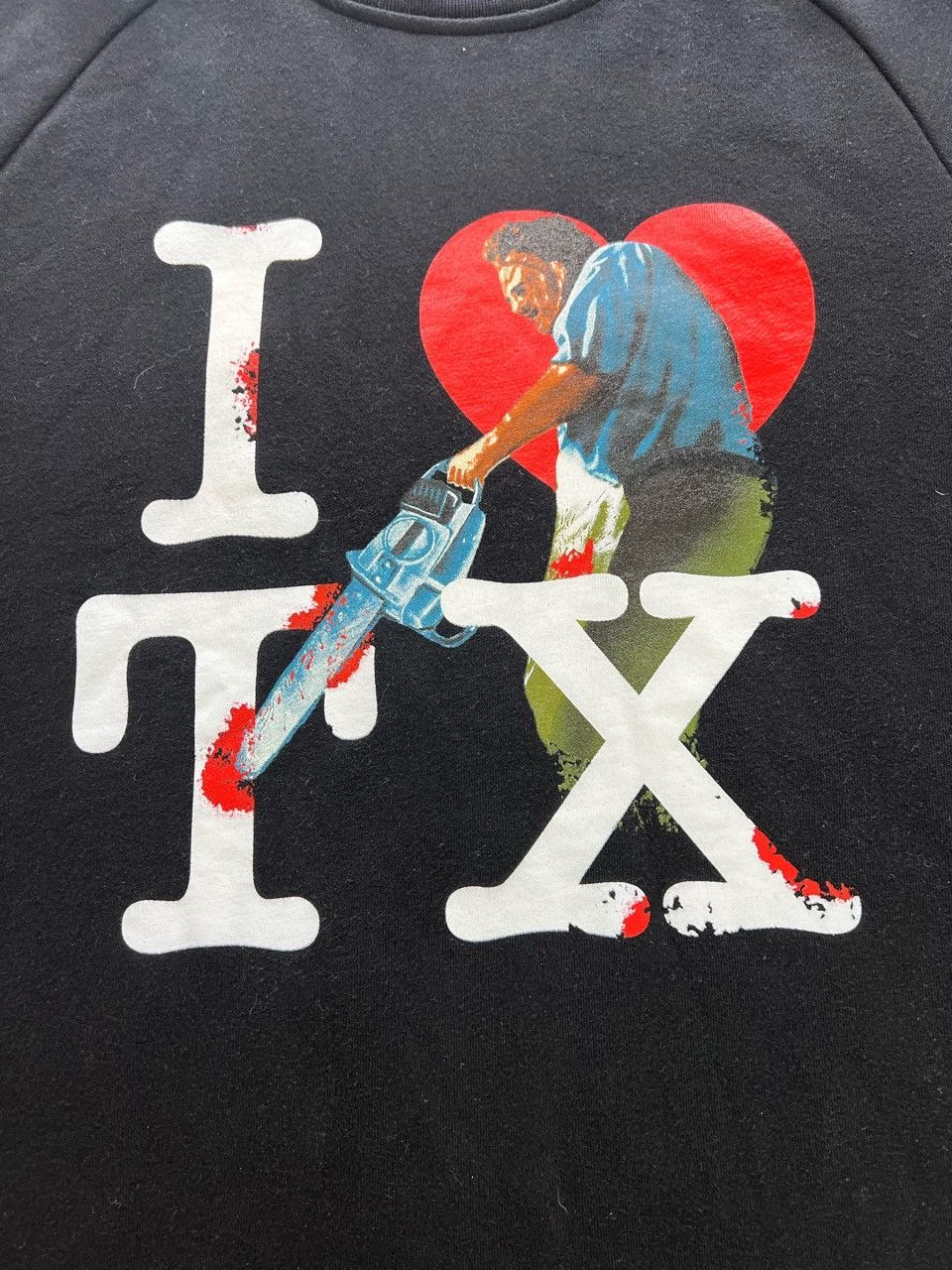 Vlone VLONE I Love TX LEATHERFACE Texas Chainsaw Massacre | Grailed