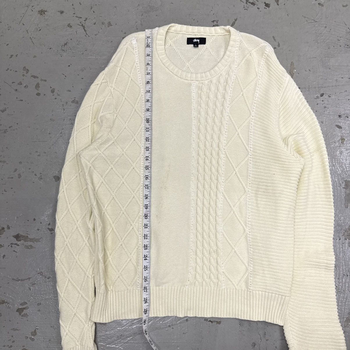 Stussy Stussy Patchwork Knit Sweater Size US L / EU 52-54 / 3 - 6 Thumbnail