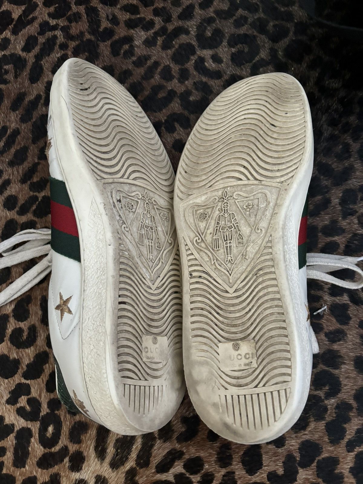 Gucci Gucci star and bees sneakers Size US 9 / EU 42 - 4 Thumbnail