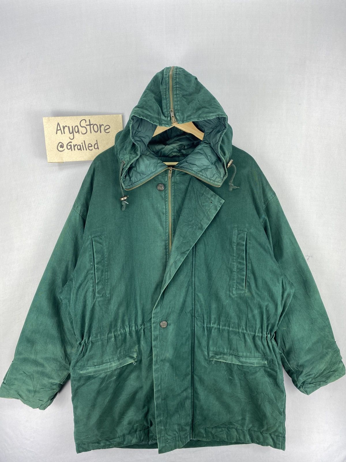 Eddie Bauer Vintage 90’s Eddie Bauer Goose Down Filling Parka Jacket Size US XXL / EU 58 / 5 - 1 Thumbnail