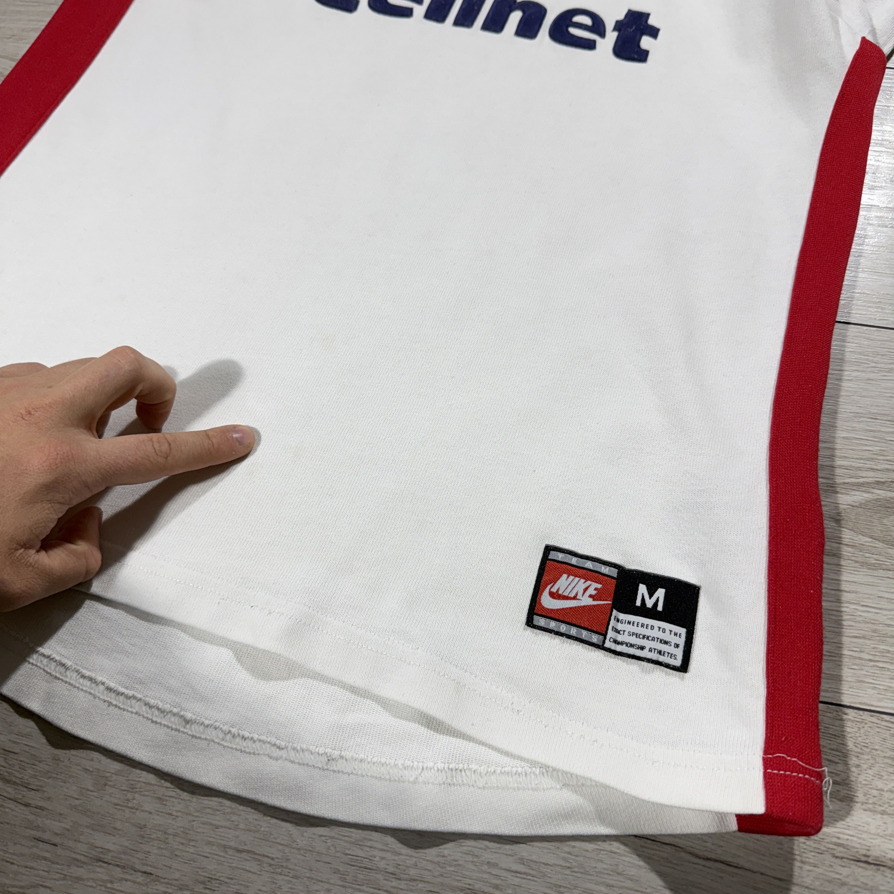 Nike Vintage Nike England Rugby "Cellnet" Long Sleeve Jersey M Size US M / EU 48-50 / 2 - 9 Thumbnail