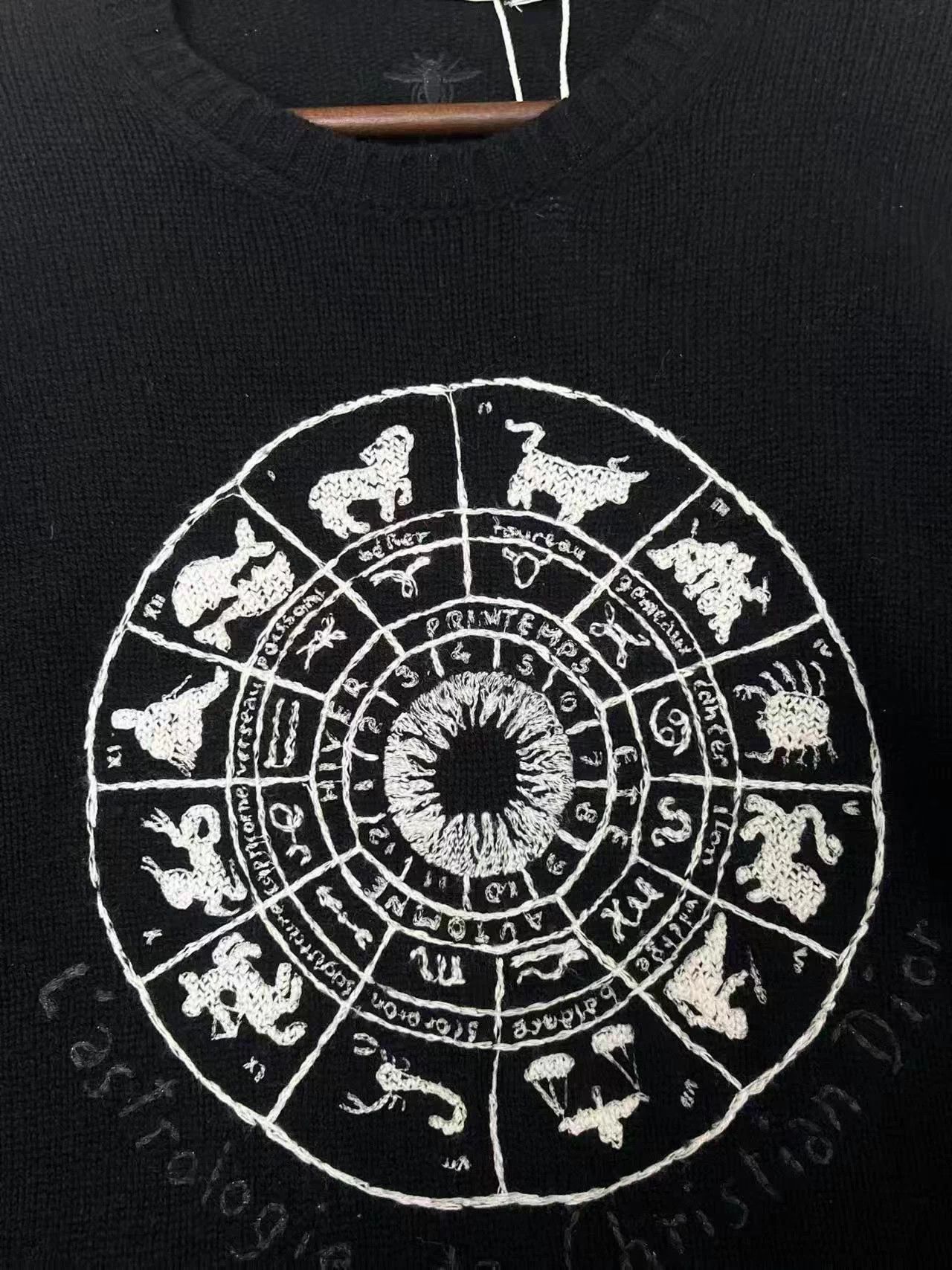 Dior Dior Zodiac Cashmere Hoodie B92 S38 L52cm Size S / US 4 / IT 40 - 3 Thumbnail