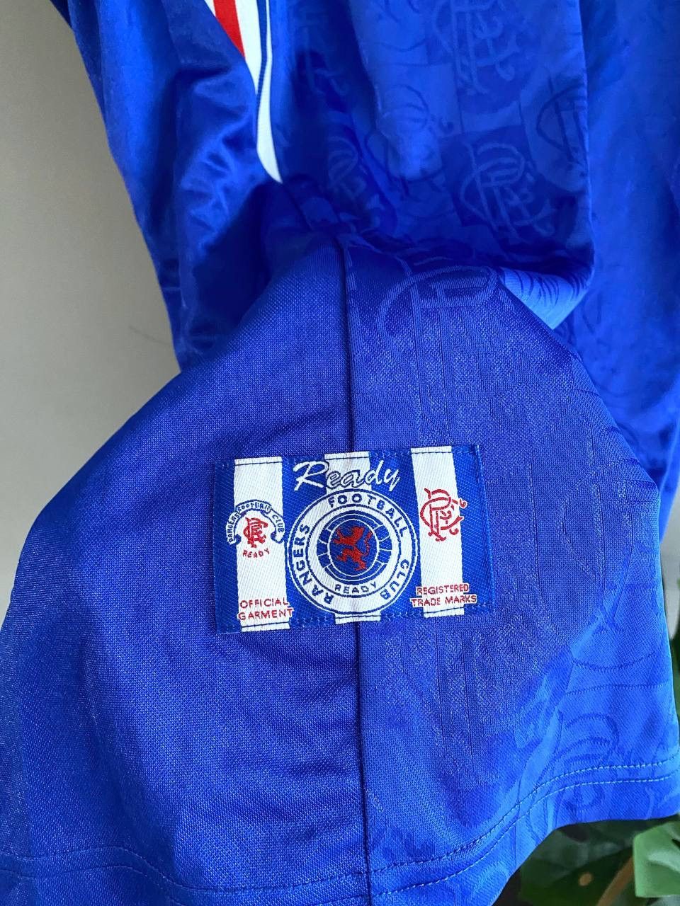 Other FC Glasgow Rangers 1996-97 Reprinted Retro Soccer Jersey XXL Size US XXL / EU 58 / 5 - 12 Thumbnail