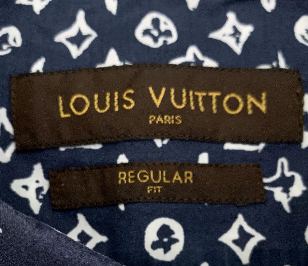 Louis Vuitton Louis Vuitton LV logo with floral cotton long sleeved shirt Size US M / EU 48-50 / 2 - 5 Thumbnail