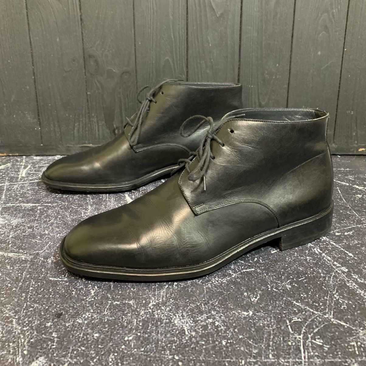 Bally Vintage Leather Bally Men’s Switzerland Boots Size 8 EU 9 US Size US 9 / EU 42 - 3 Thumbnail