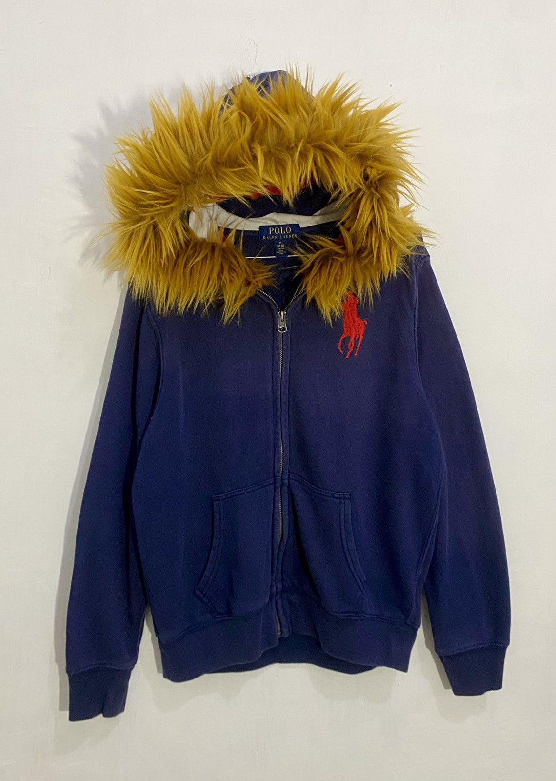 Polo Ralph Lauren Polo Ralph Lauren Fur Zipper Hoodie Size US M / EU 48-50 / 2 - 4 Thumbnail