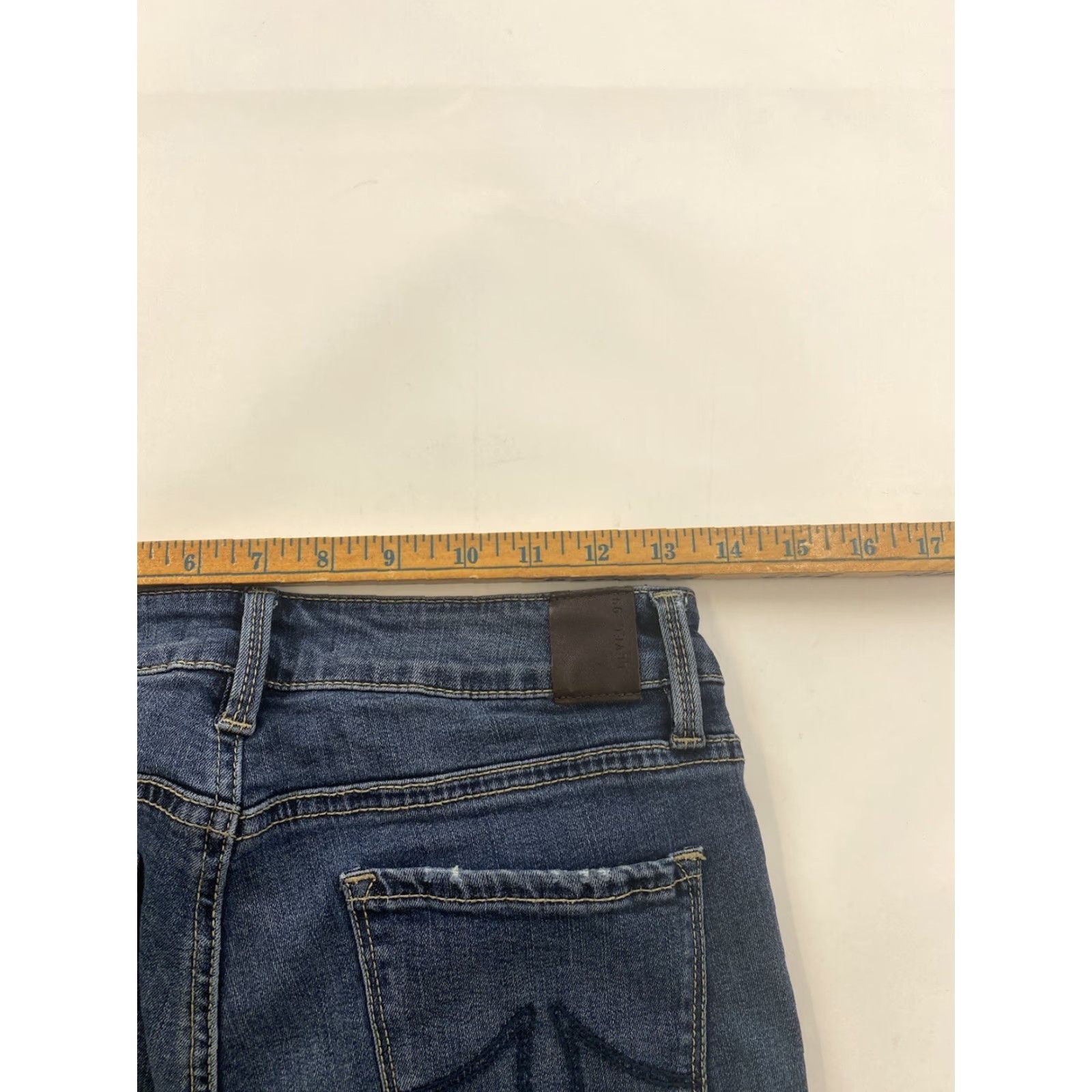 Vintage Level 99 Jeans Women 27 Distressed Skinny Blue Button Zipper Womens Size 27" / US 4 / IT 40 - 6 Thumbnail