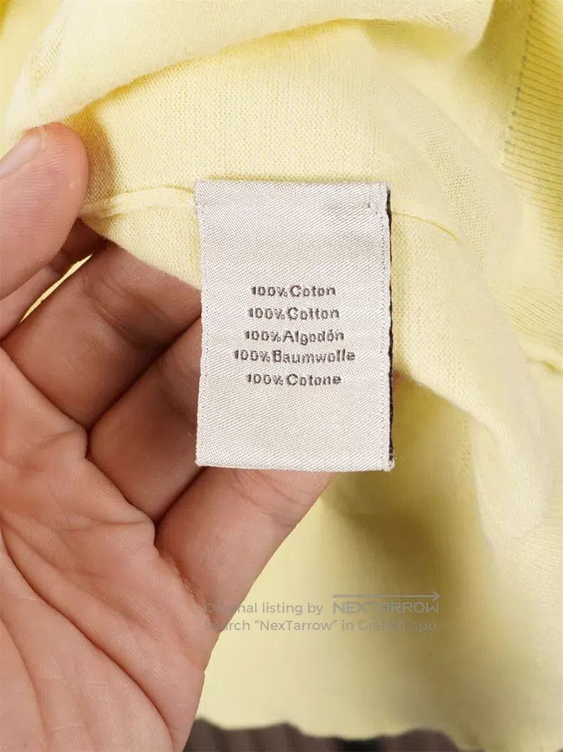 Hermes Hermes Knit Round Neck Pure Cotton Short Sleeve T-Shirt Size US M / EU 48-50 / 2 - 5 Thumbnail