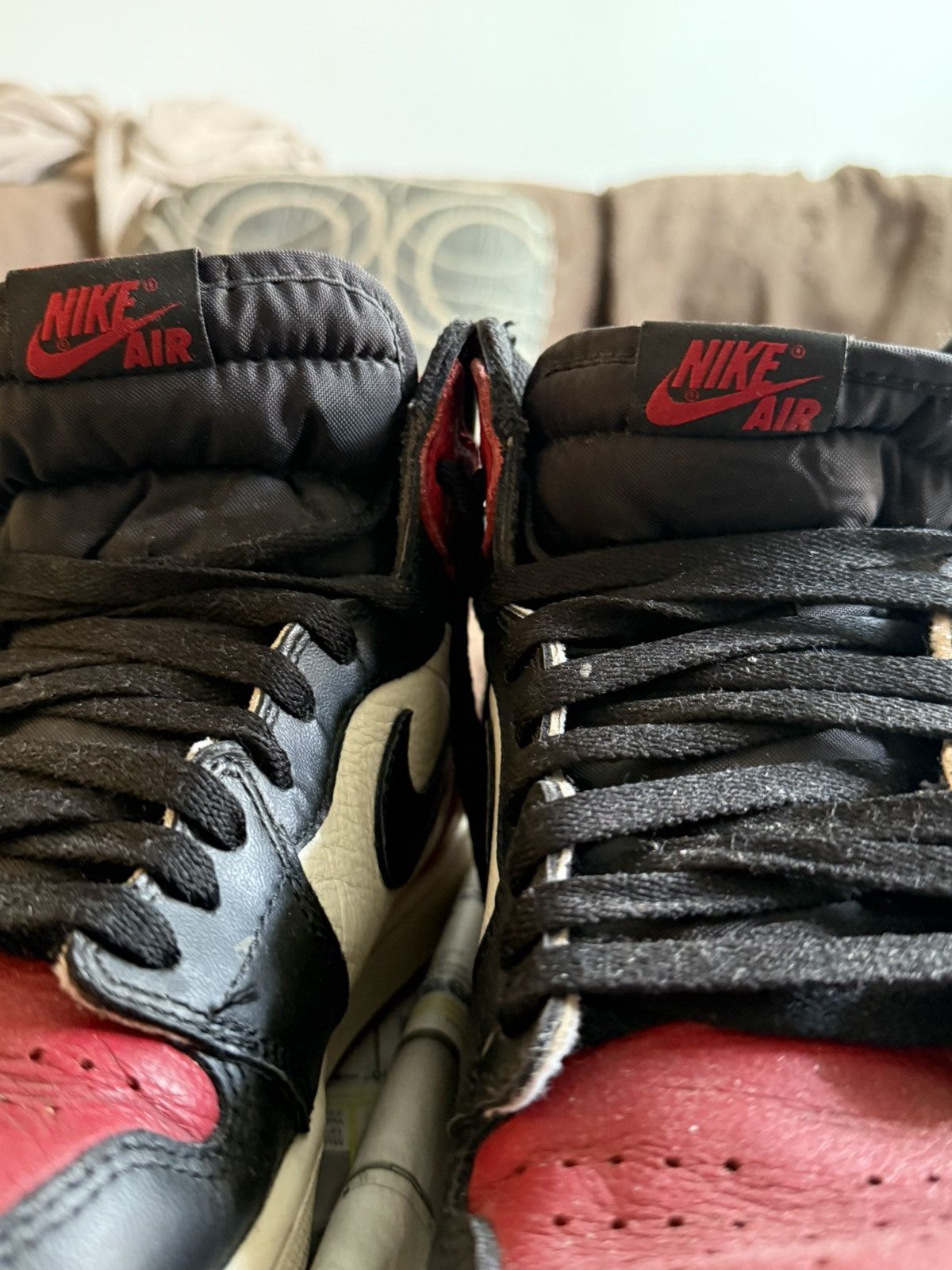Jordan Brand Jordan 1 Bred Toe High OG Size US 10 / EU 43 - 6 Thumbnail