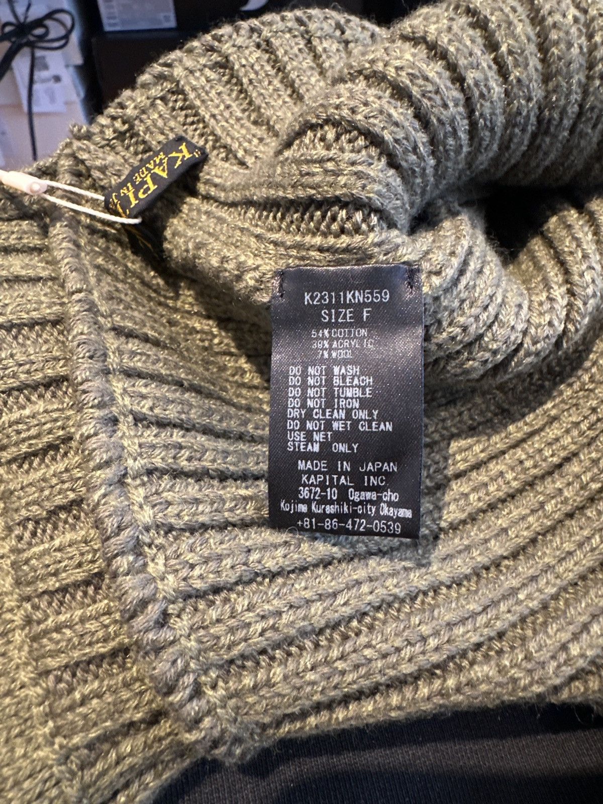 Kapital Kapital Cargo Beanie Size ONE SIZE - 5 Thumbnail
