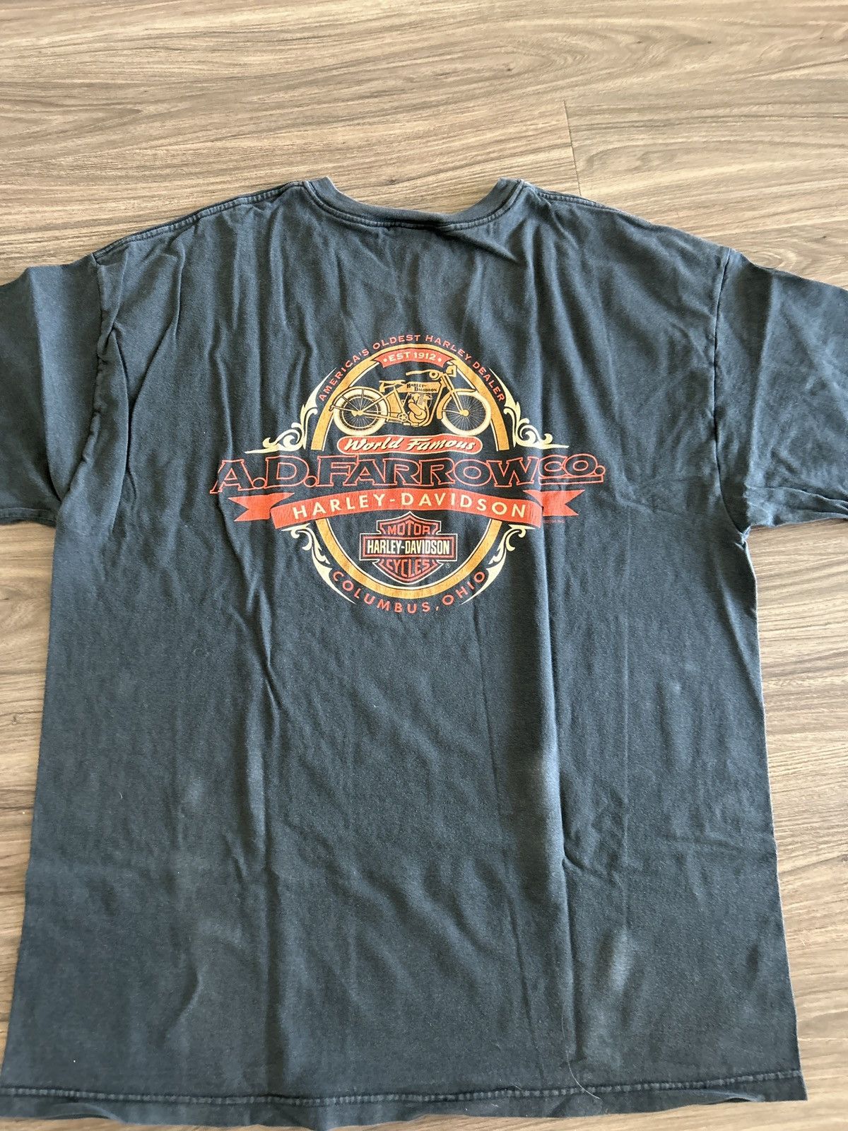 Harley Davidson Vintage Harley tshirt Size US XL / EU 56 / 4 - 3 Thumbnail