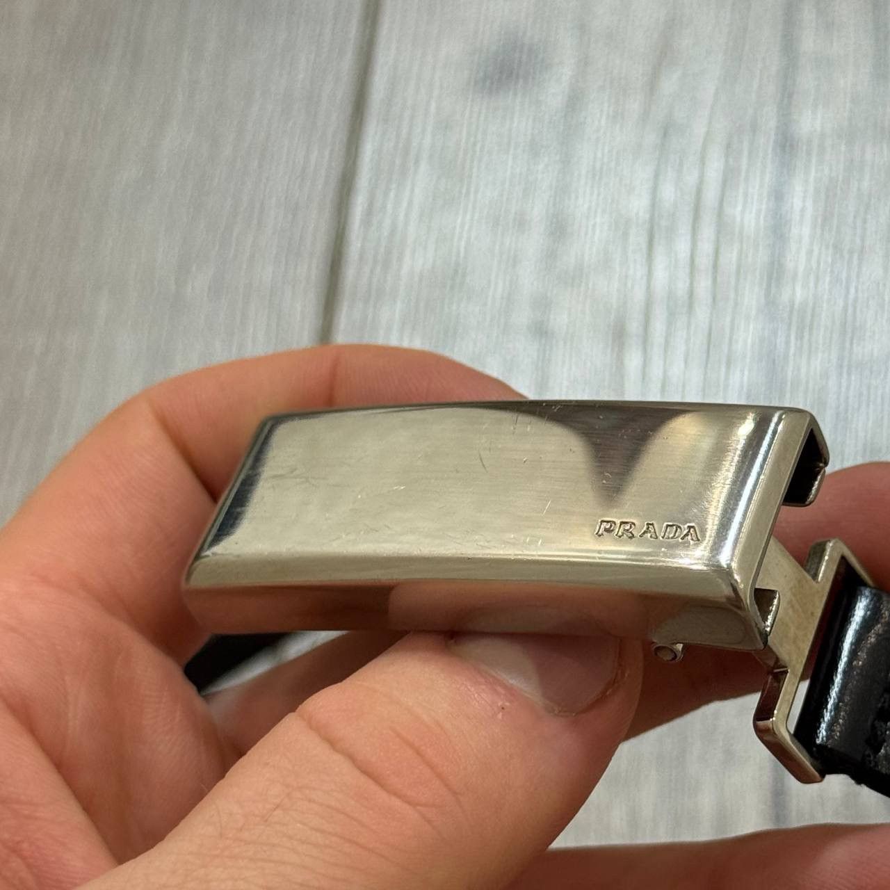 Prada Prada Leather Belt Size ONE SIZE - 8 Thumbnail