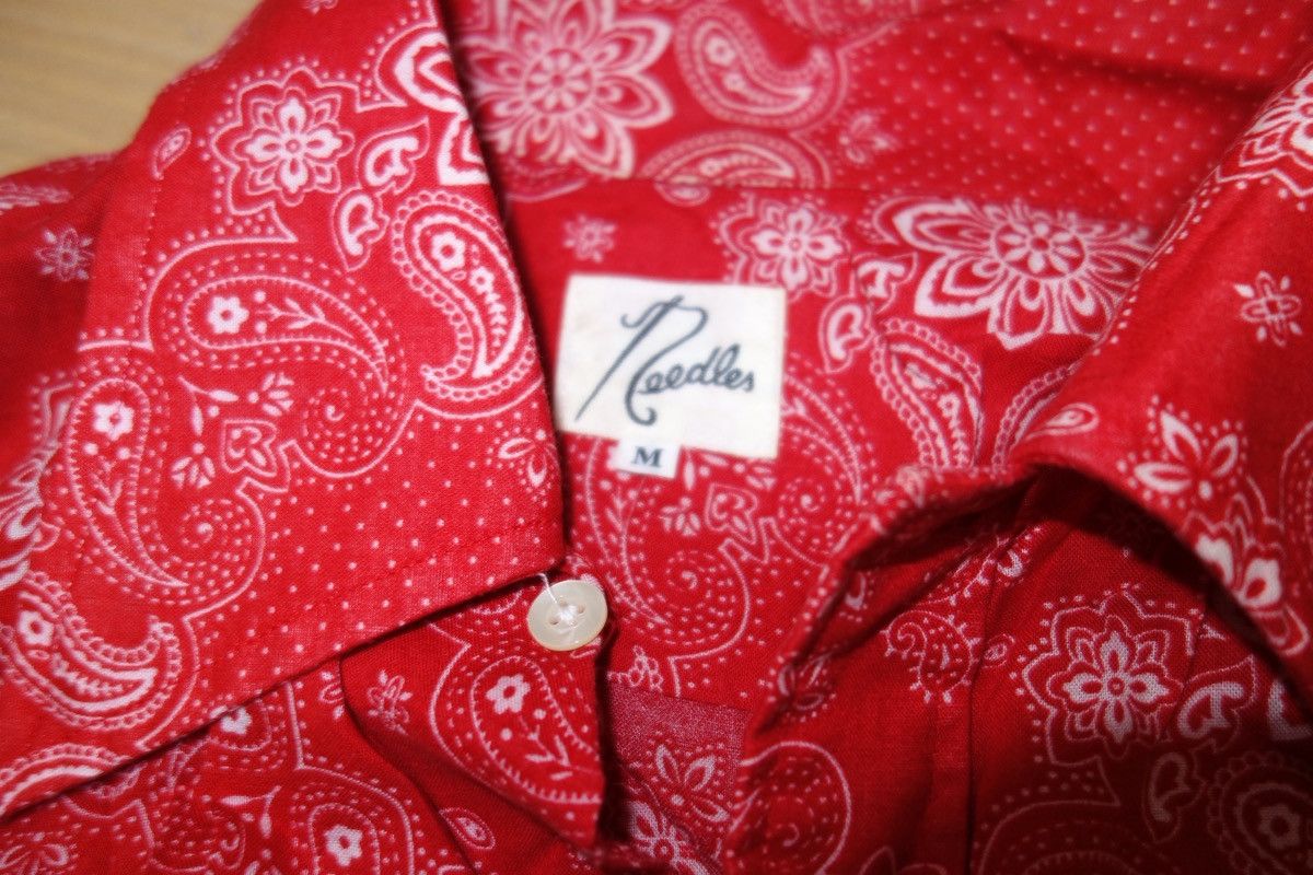 Needles needles x nephentes paisley bandana shirt Size US M / EU 48-50 / 2 - 9 Thumbnail