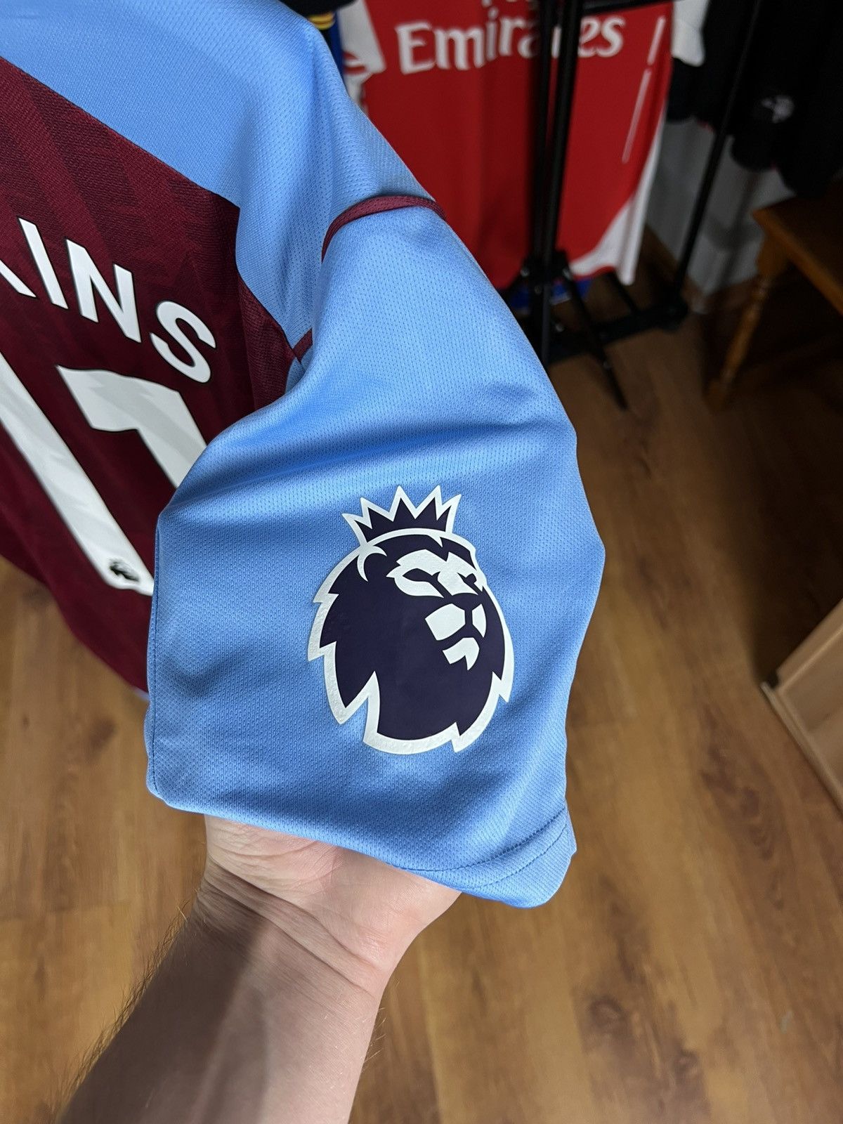 Castore Soccer Jersey Castore Aston Villa 2023/24 Watkins #11 Size US L / EU 52-54 / 3 - 6 Thumbnail