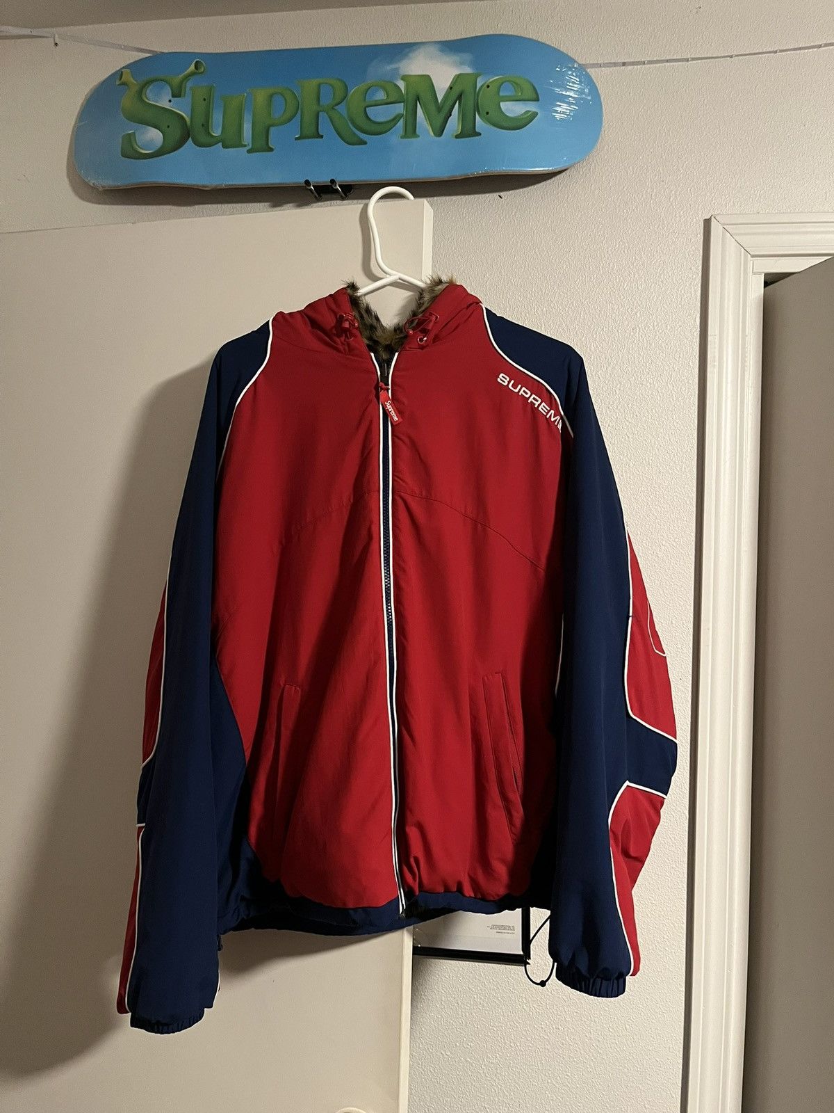 Supreme Supreme reversible faux fur track jacket Size US M / EU 48-50 / 2 - 1 Thumbnail